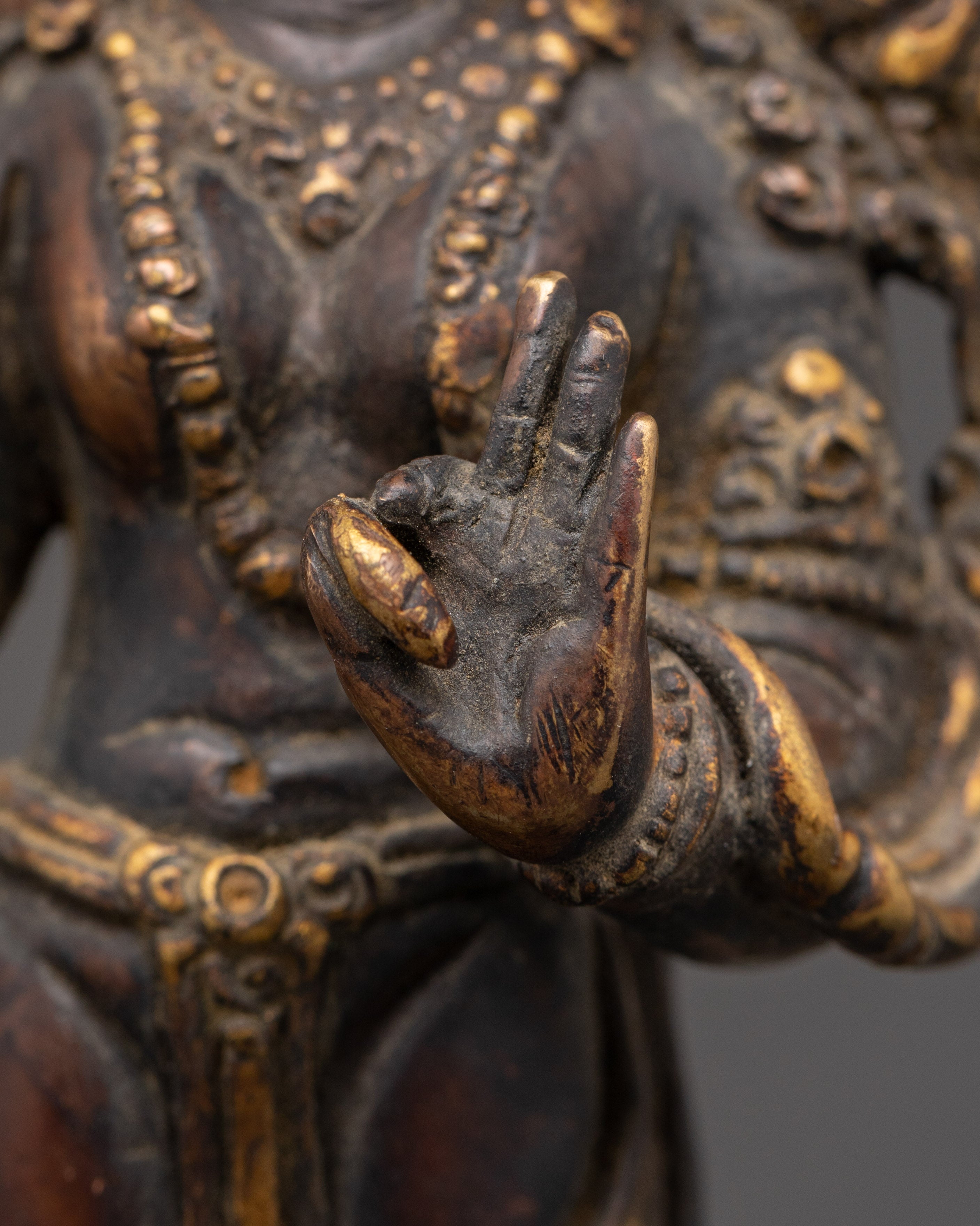 Statue of Standing Green Tara | Protection and Healing