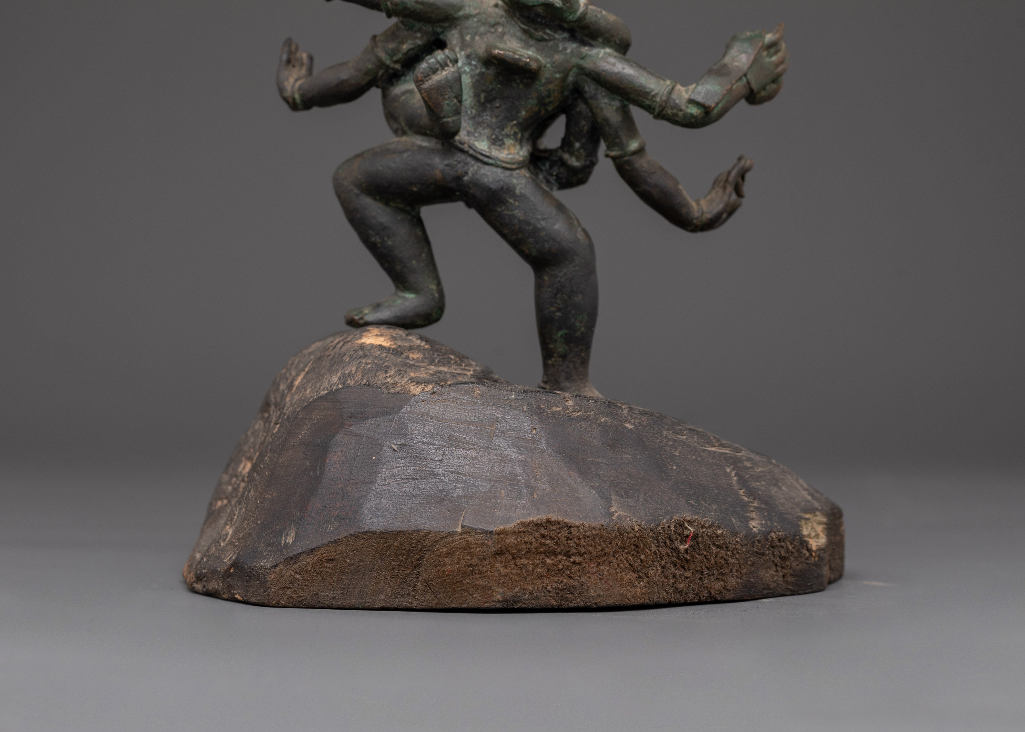 Handcrafted Bronze Mahakala Statue | Tibetan Protector Deity Sculpture