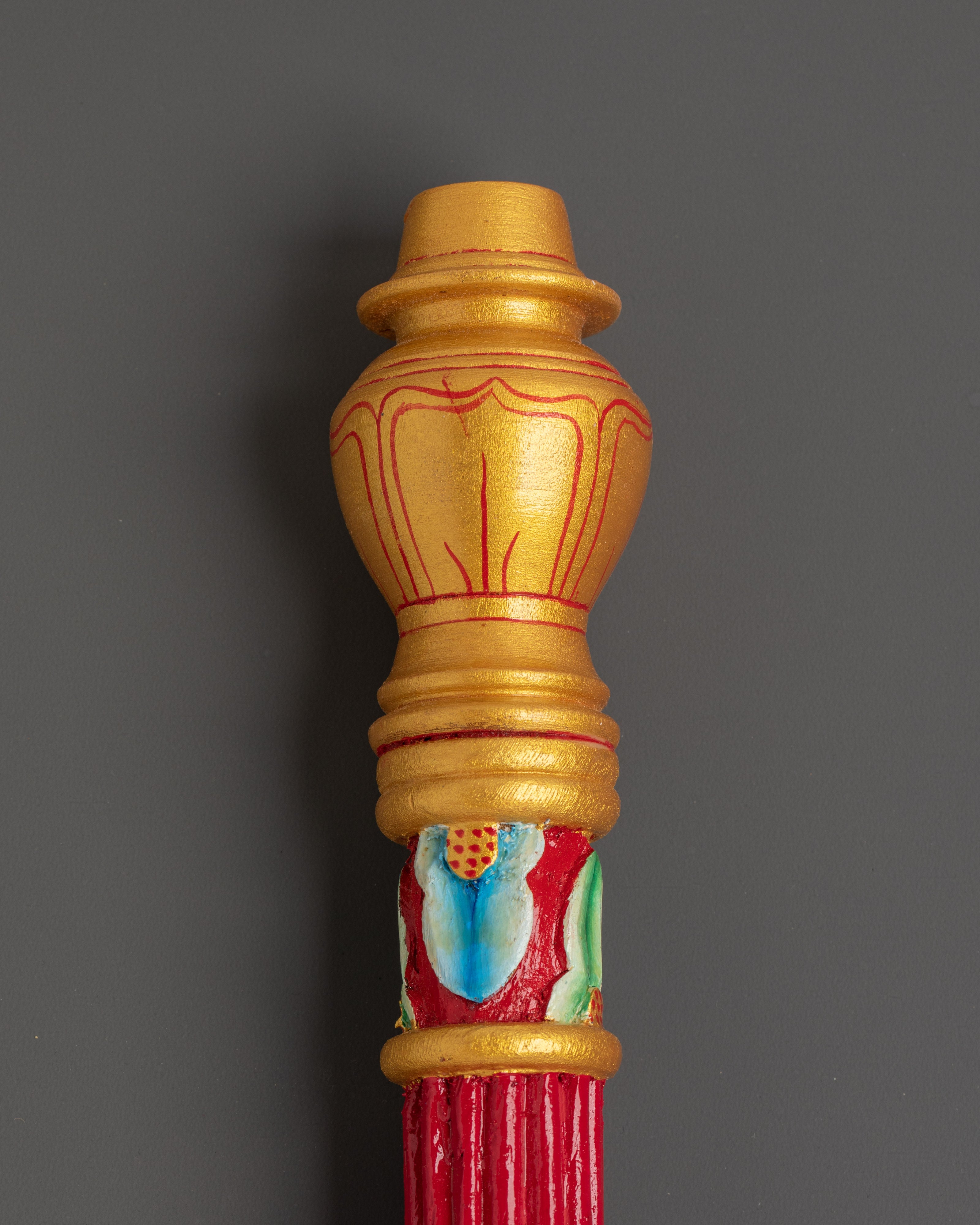 Handcrafted Tibetan Incense Holder | Traditional Buddhist Ritual Decor