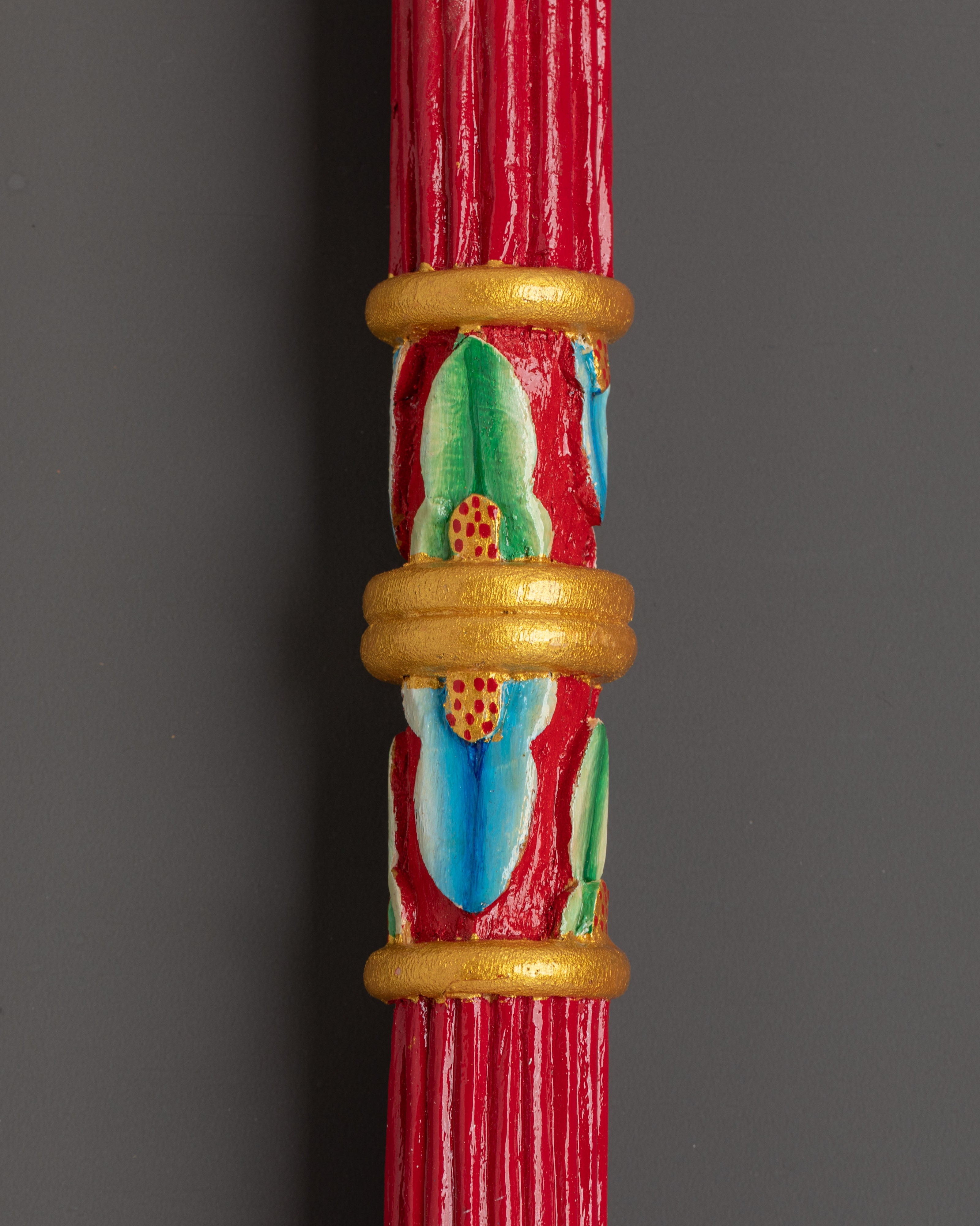 Handcrafted Tibetan Incense Holder | Traditional Buddhist Ritual Decor