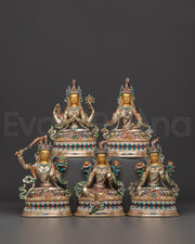  Bodhisattva Statue Set 