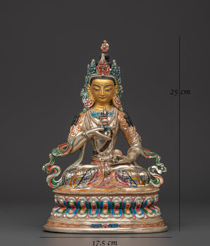 Handcrafted Bodhisattva Statue Set | Spiritual Tibetan Statues for Home and Meditation