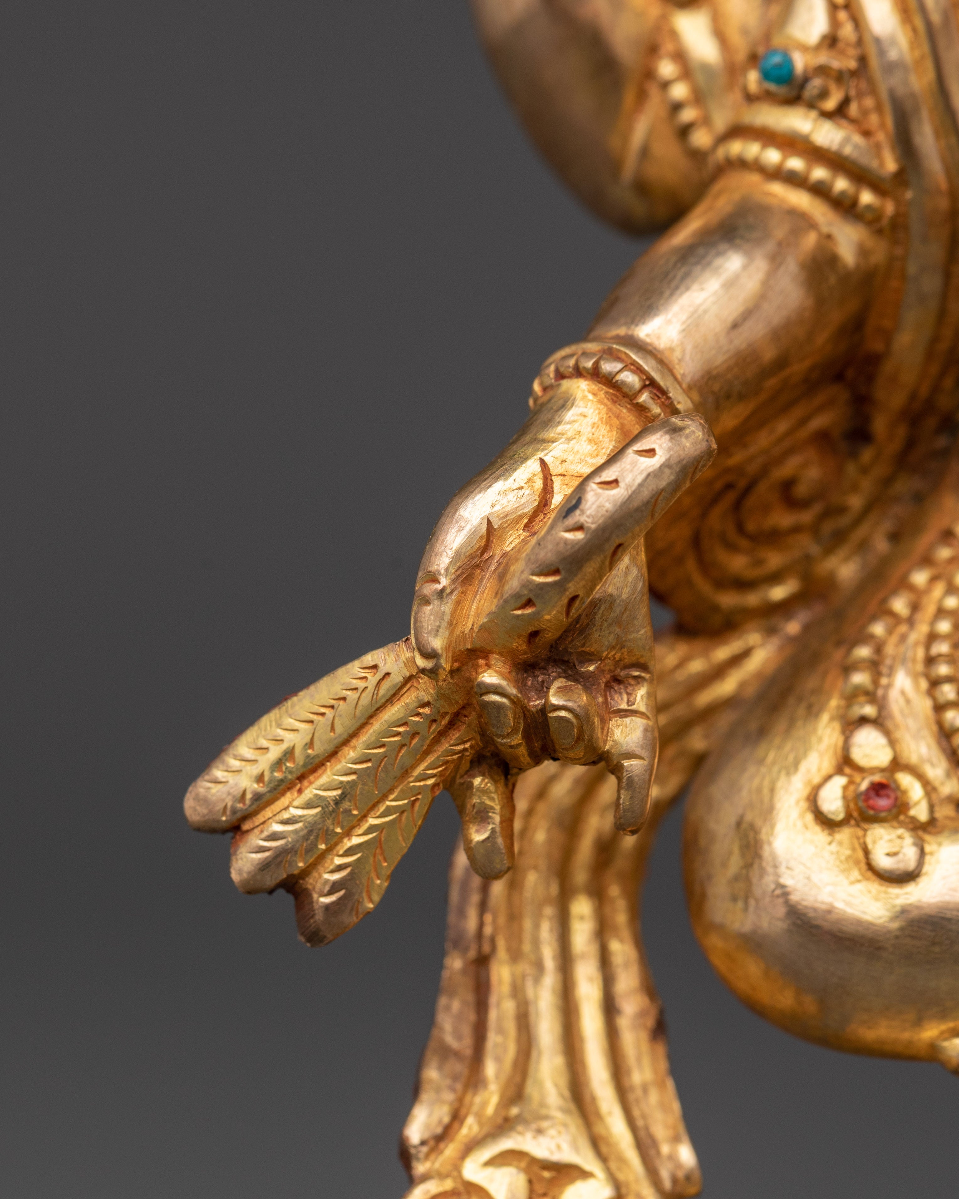 Exquisite Hindu Deity Ganesh Statue | For Home Temple and Vastu Blessings