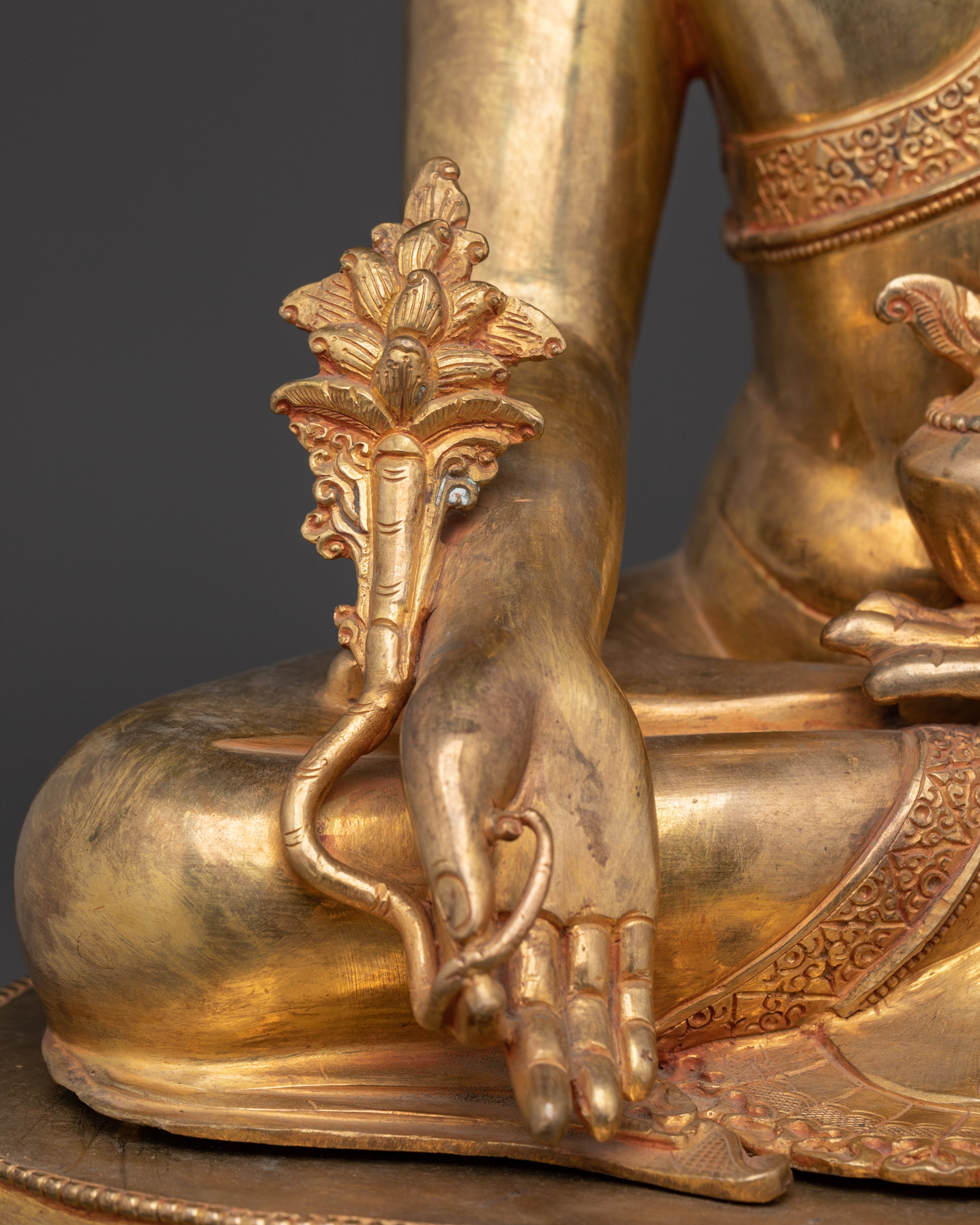 Healing Buddha figurine | Medicine Buddha Sculpture