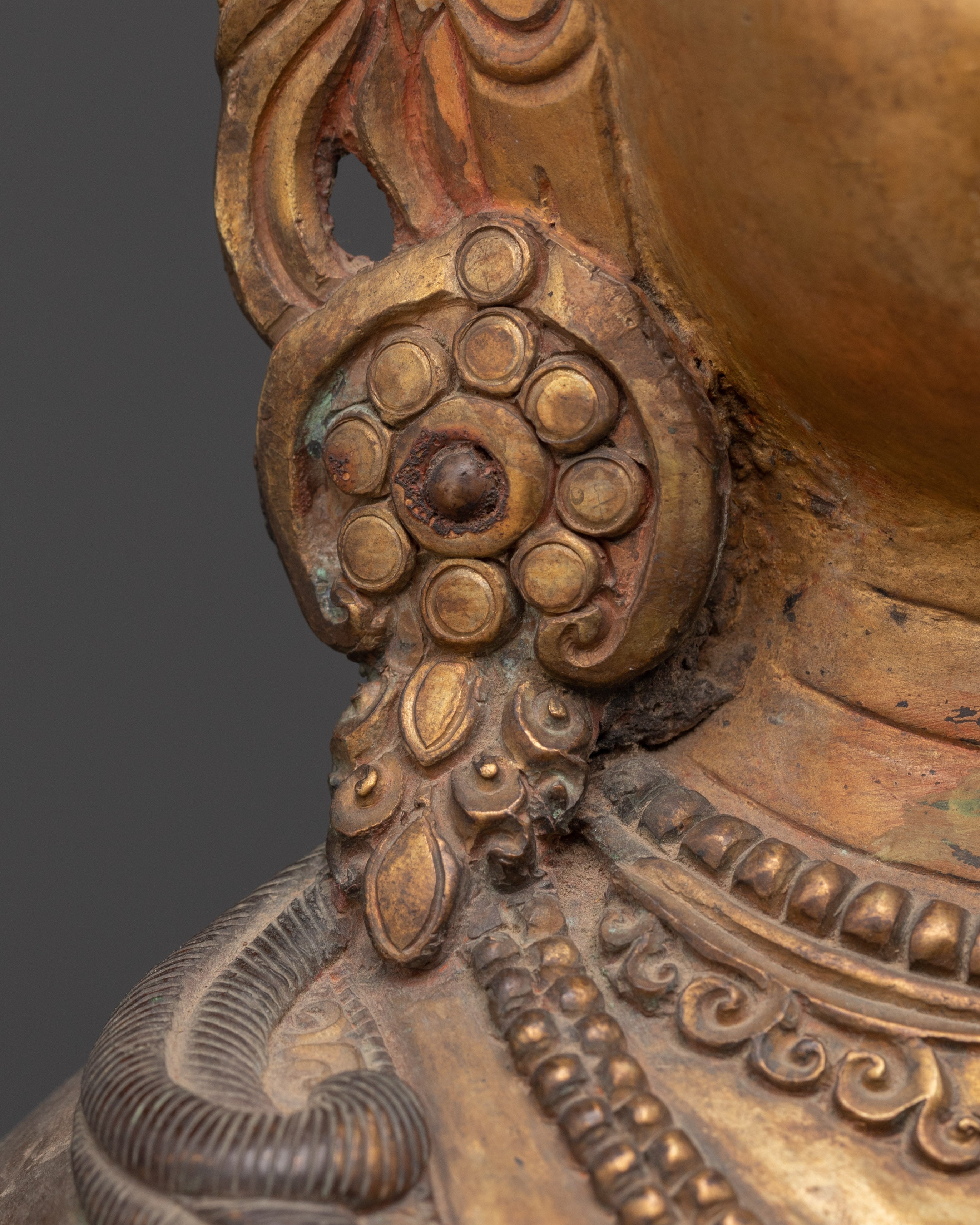 Handcrafted Copper Avalokiteshvara Statue | Bodhisattva of Compassion