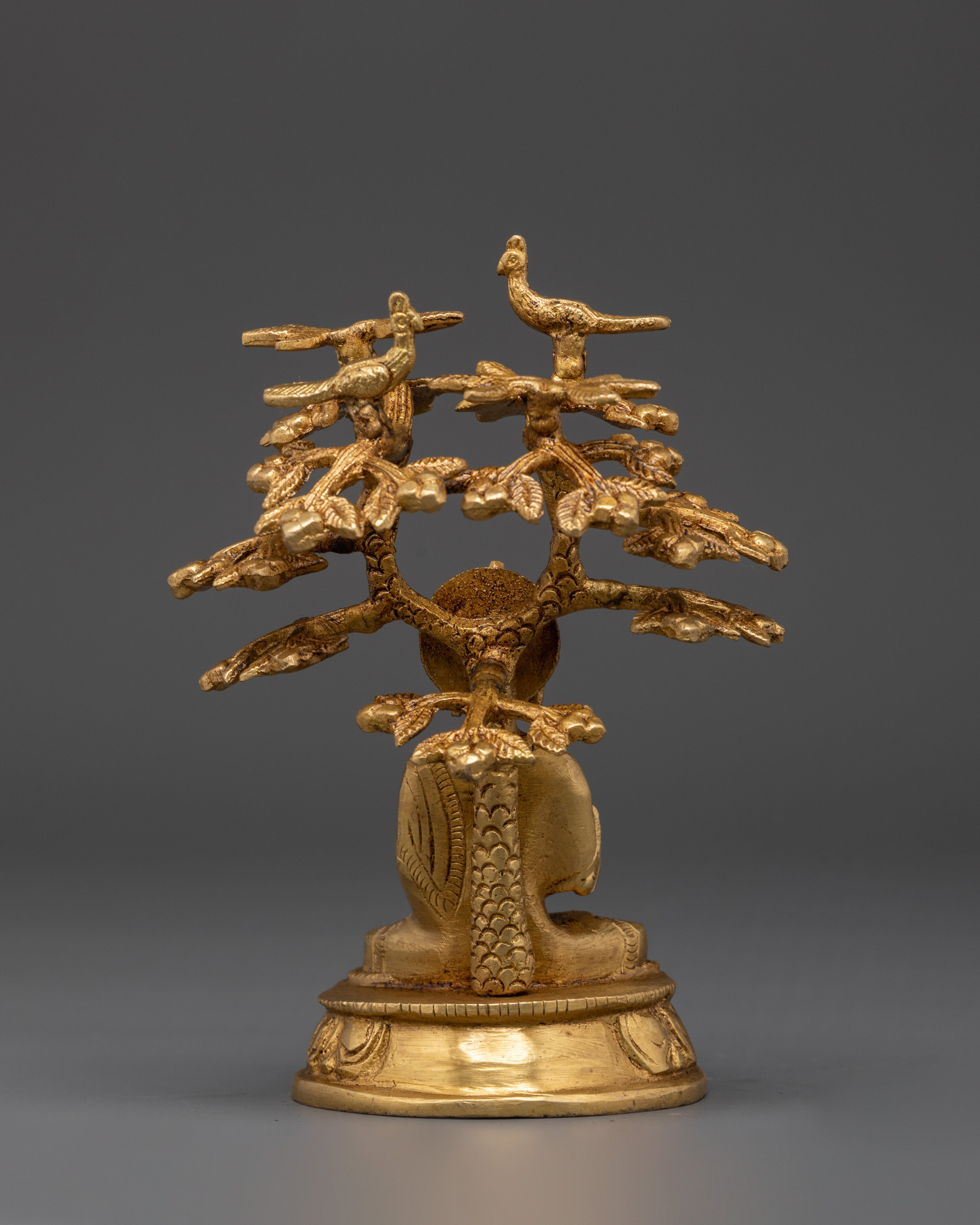 Amogasiddhi Buddha Statue | Handcrafted Brass Sculpture for Meditation,