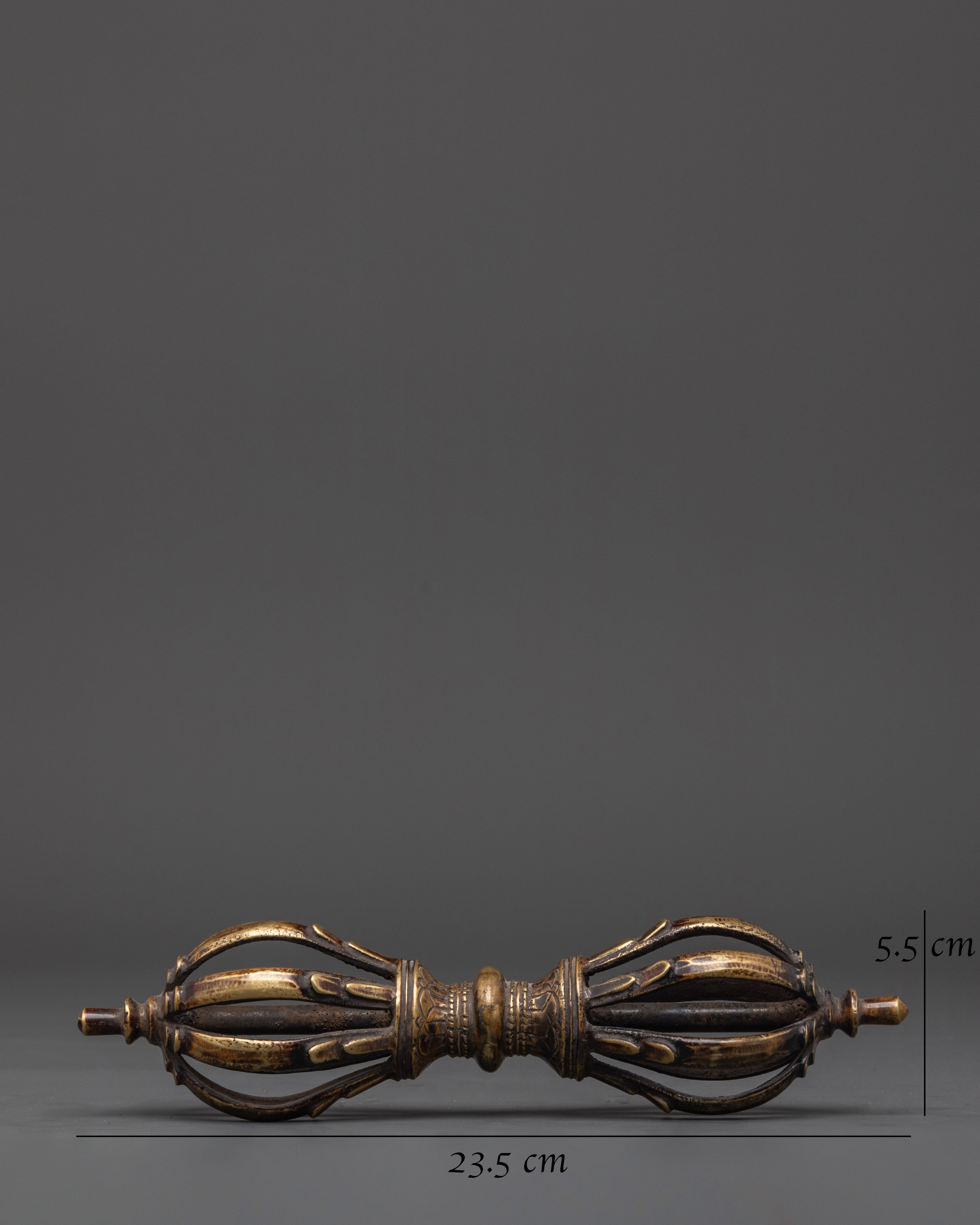 Tibetan Ritual Brass Vajra | Altar Shrine Vajra