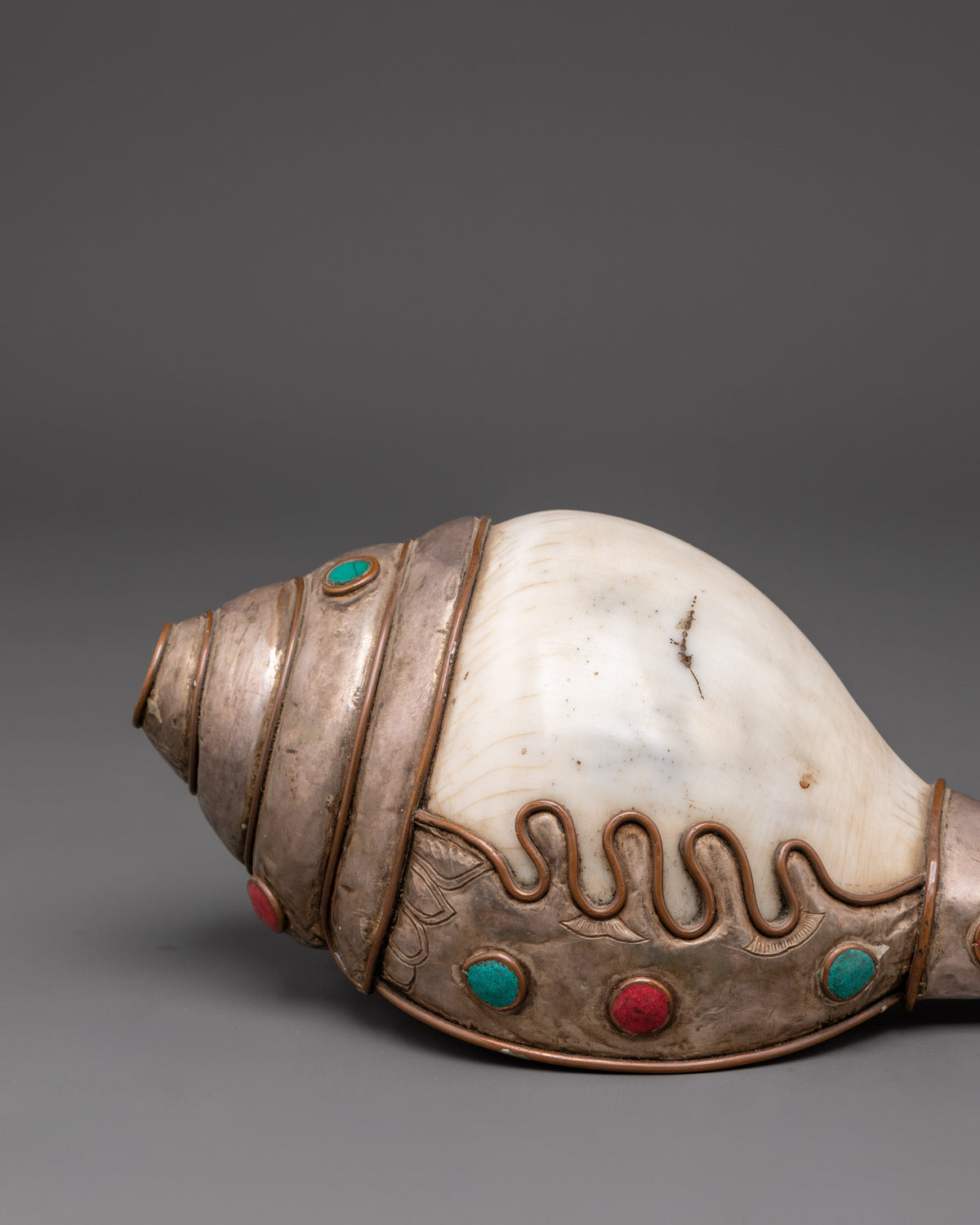 Conch Spiritual Tool | Sacred Buddhist Conch Shell