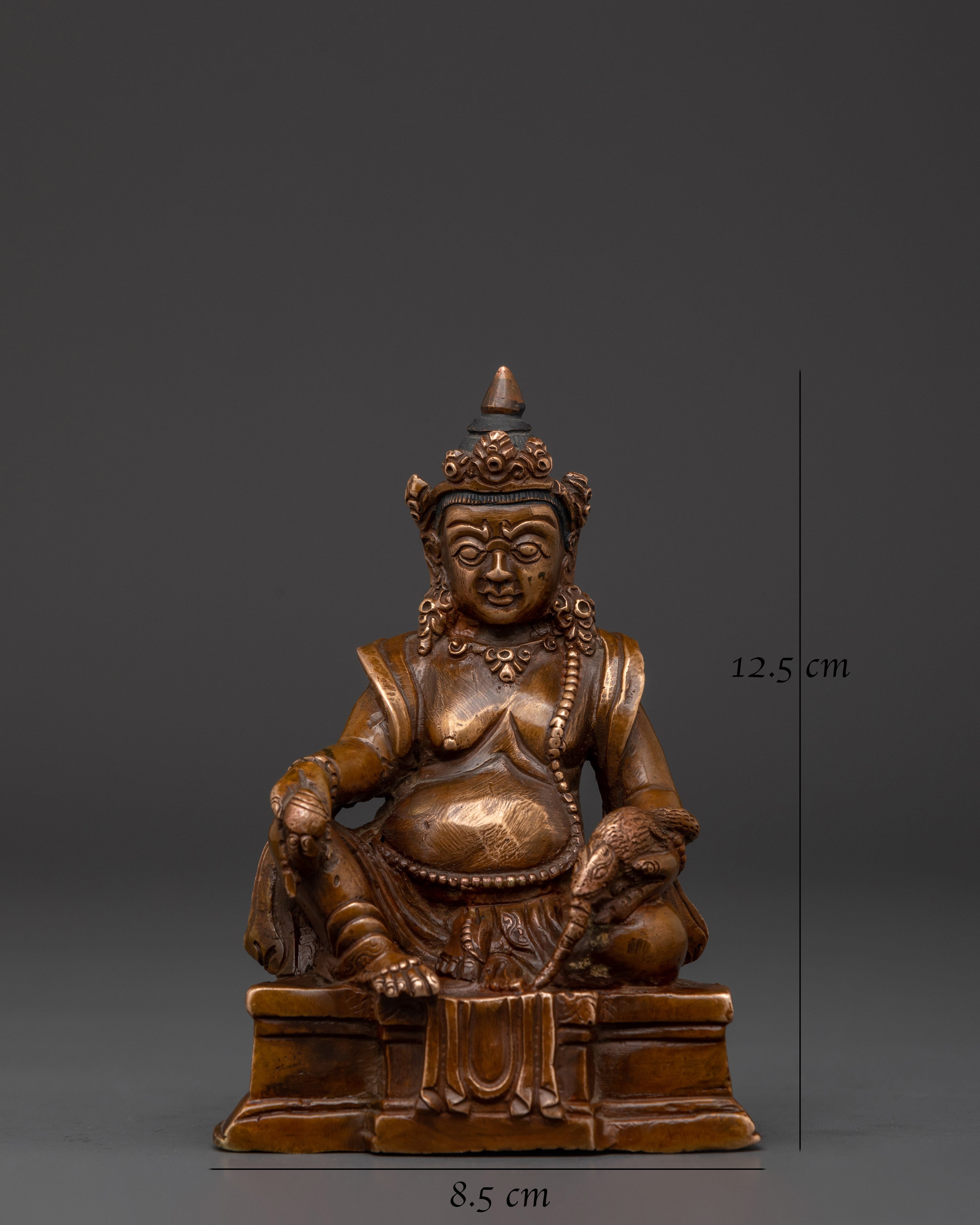 Handmade Dzambhala Statue | Tibetan Buddhist Wealth Deity
