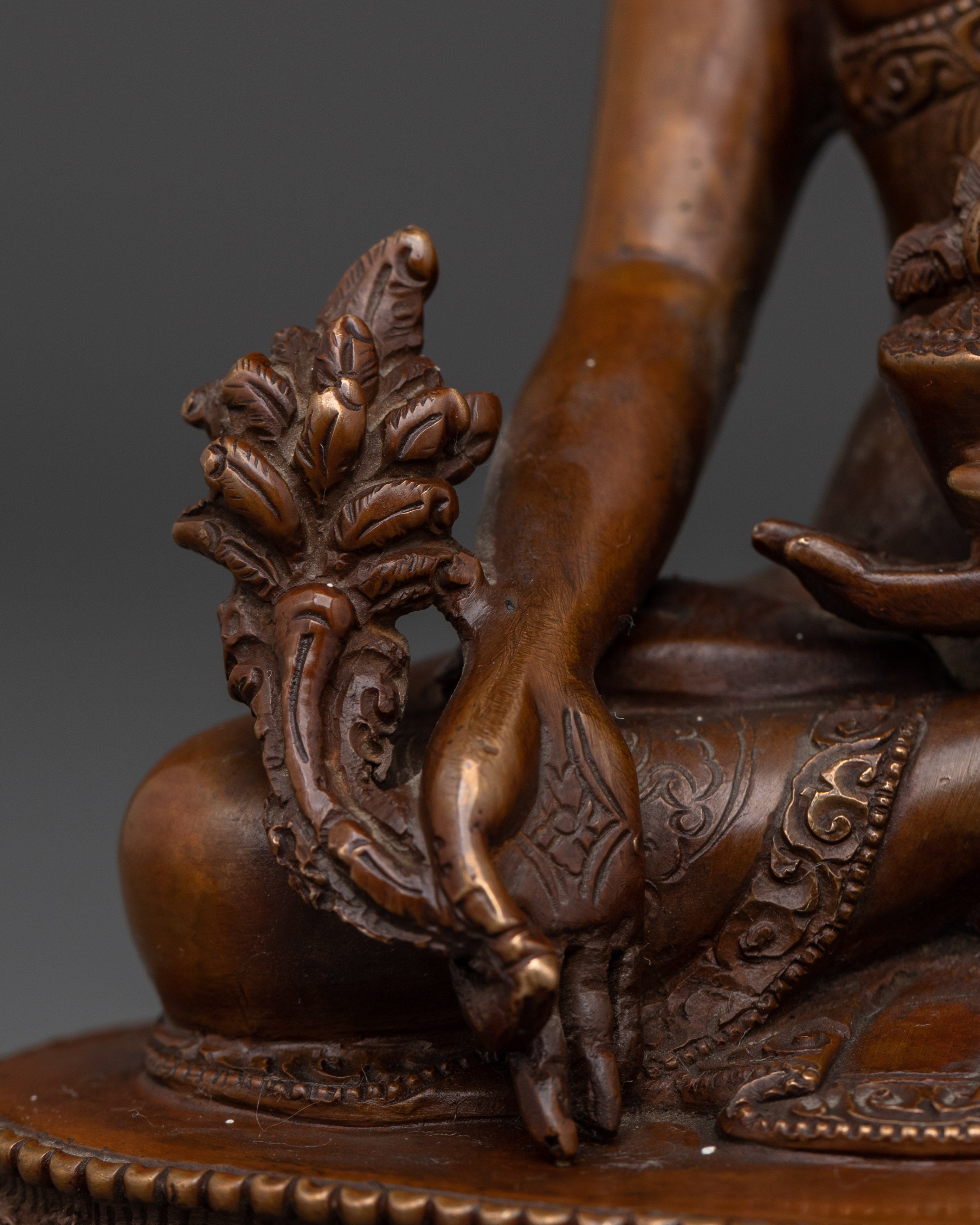 Oxidized Copper Healing Medicine Buddha |  Perfect for Meditation