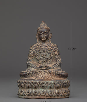 Amitabha Buddha Statue Buddhist Decor | Buddhist Meditation Statue
