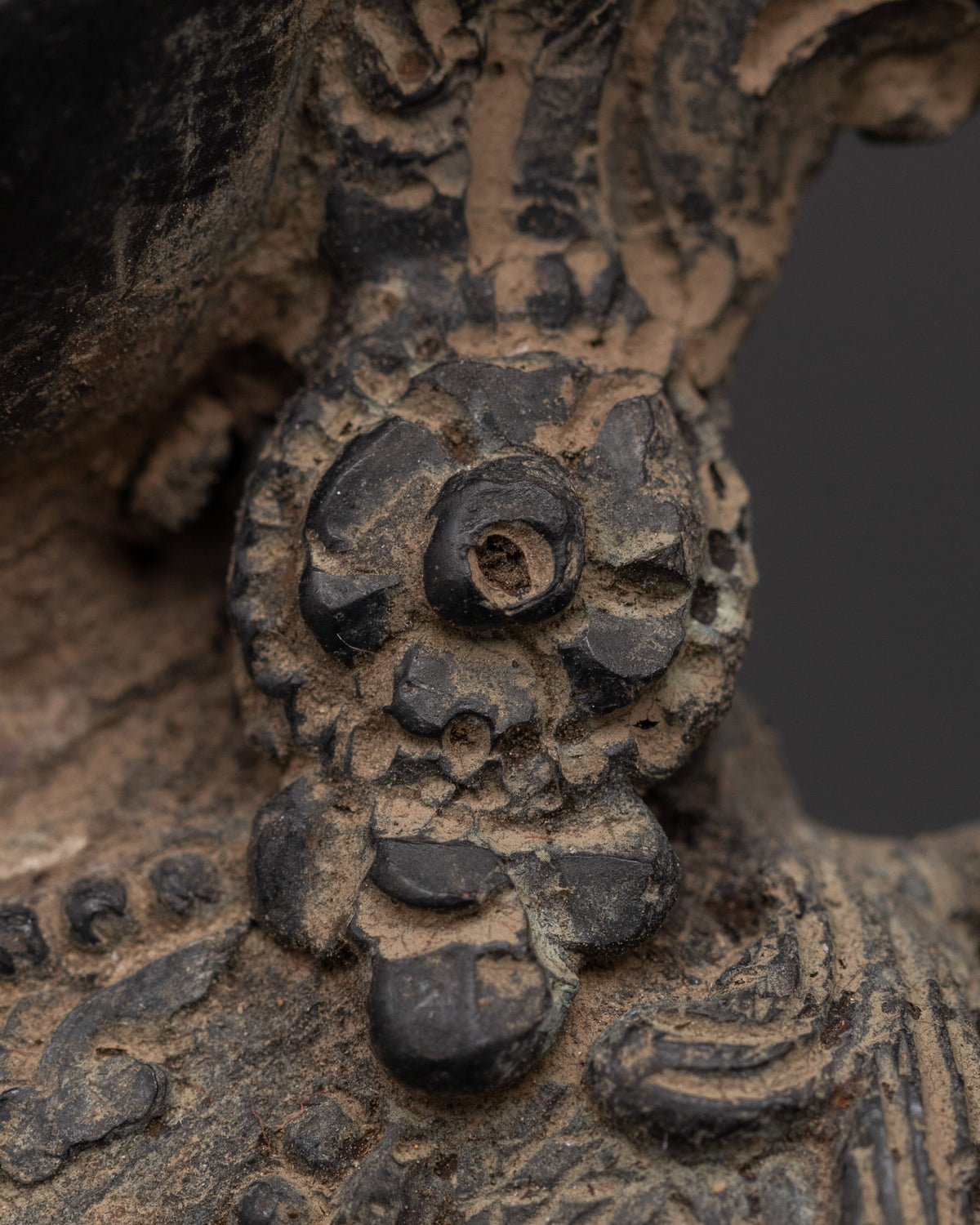 Copper Manjushri Sculpture | Handcrafted Wisdom Deity