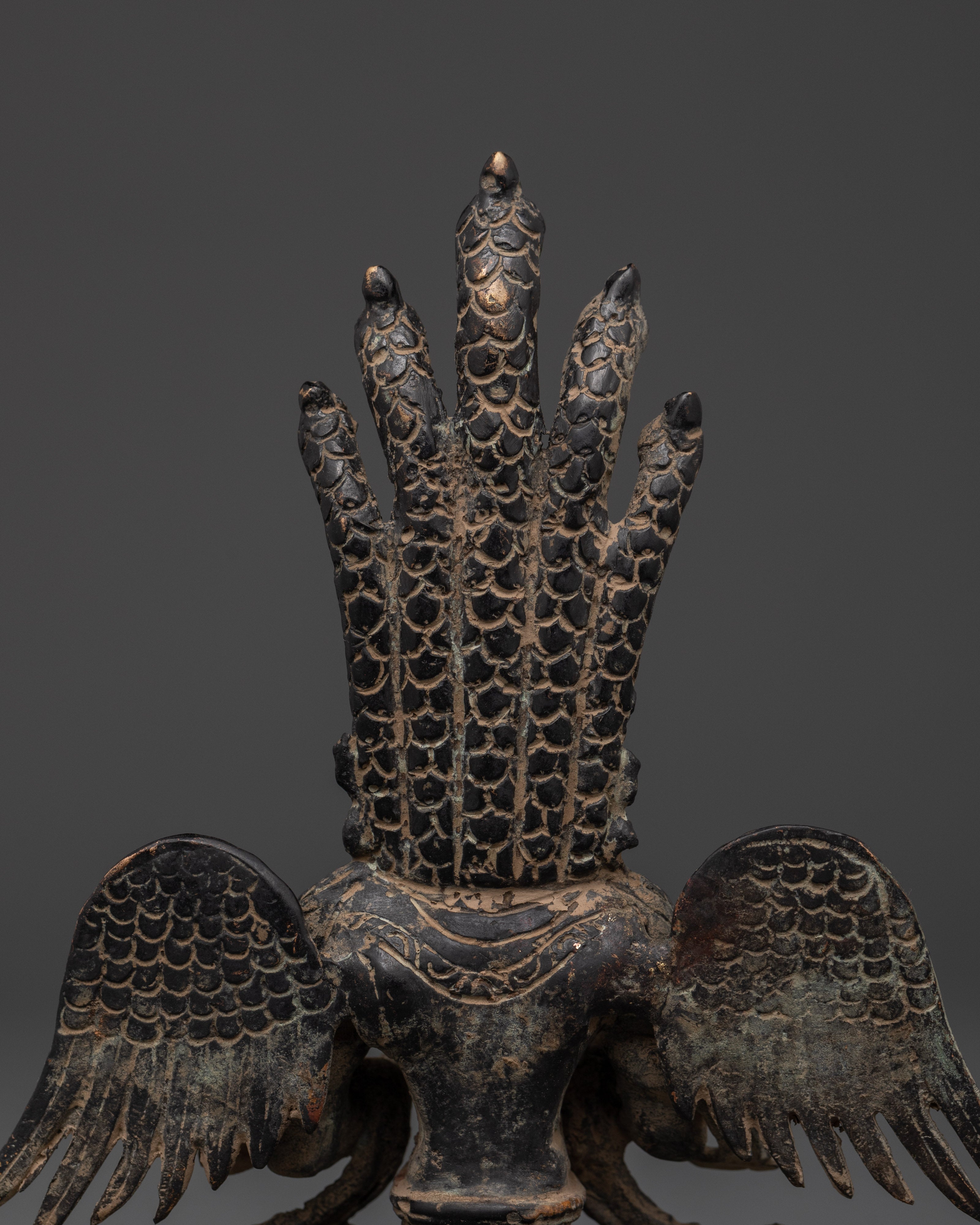 Handcrafted Naagkanya Copper Statue | Sacred Naga Goddess Sculpture