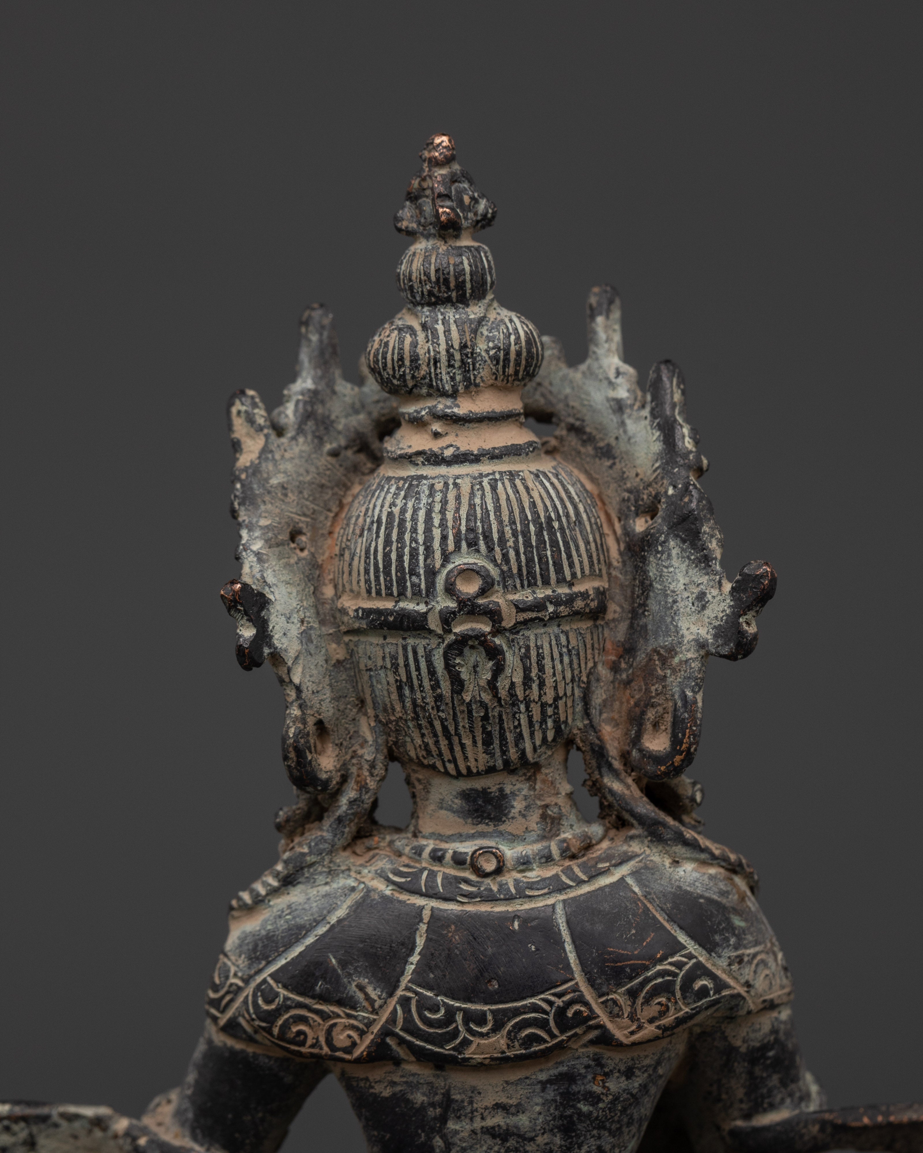 Vajrasattva Buddhist Deity Copper Statue | Dorje Sempa Figurine