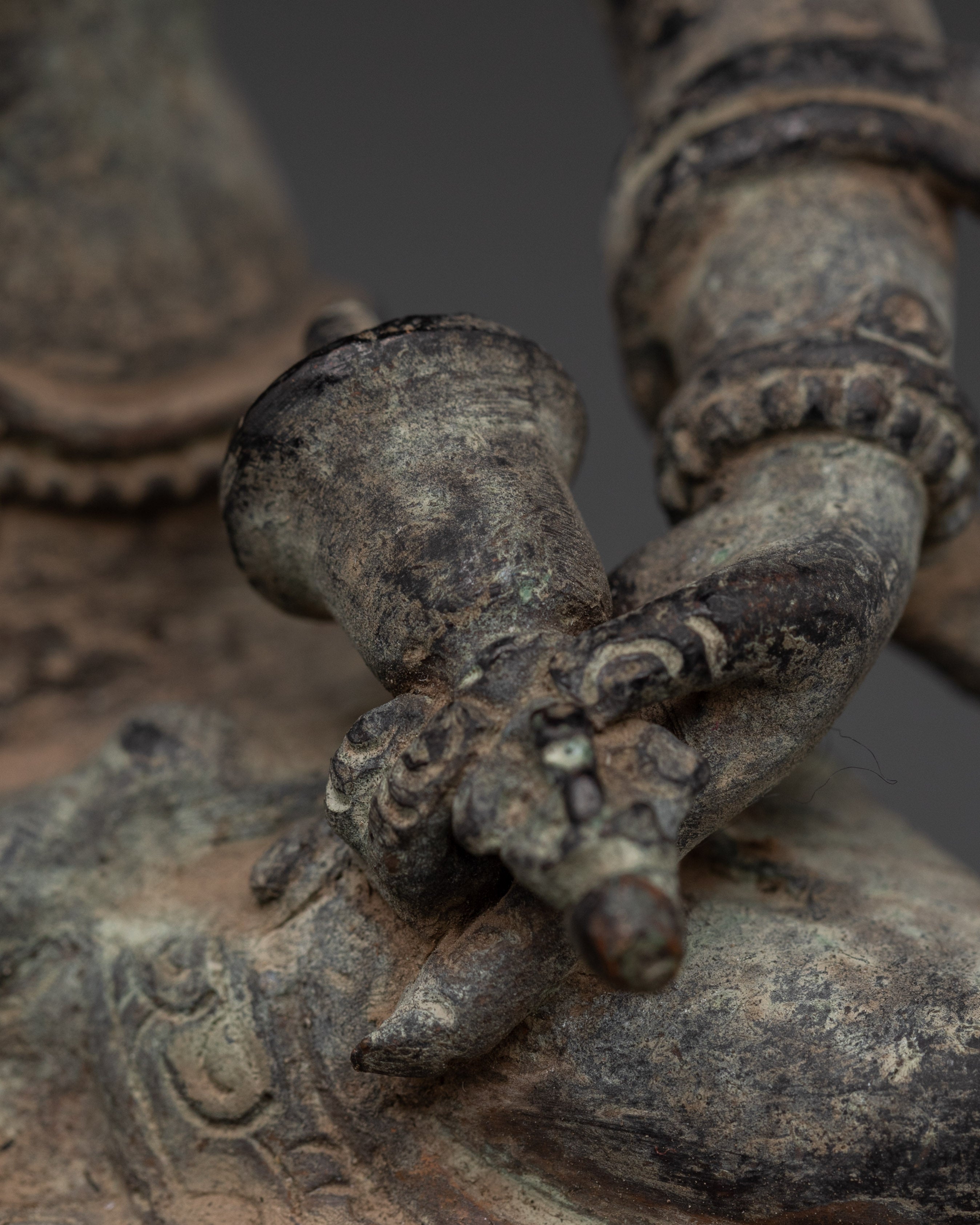 Vajrasattva Buddhist Deity Copper Statue | Dorje Sempa Figurine