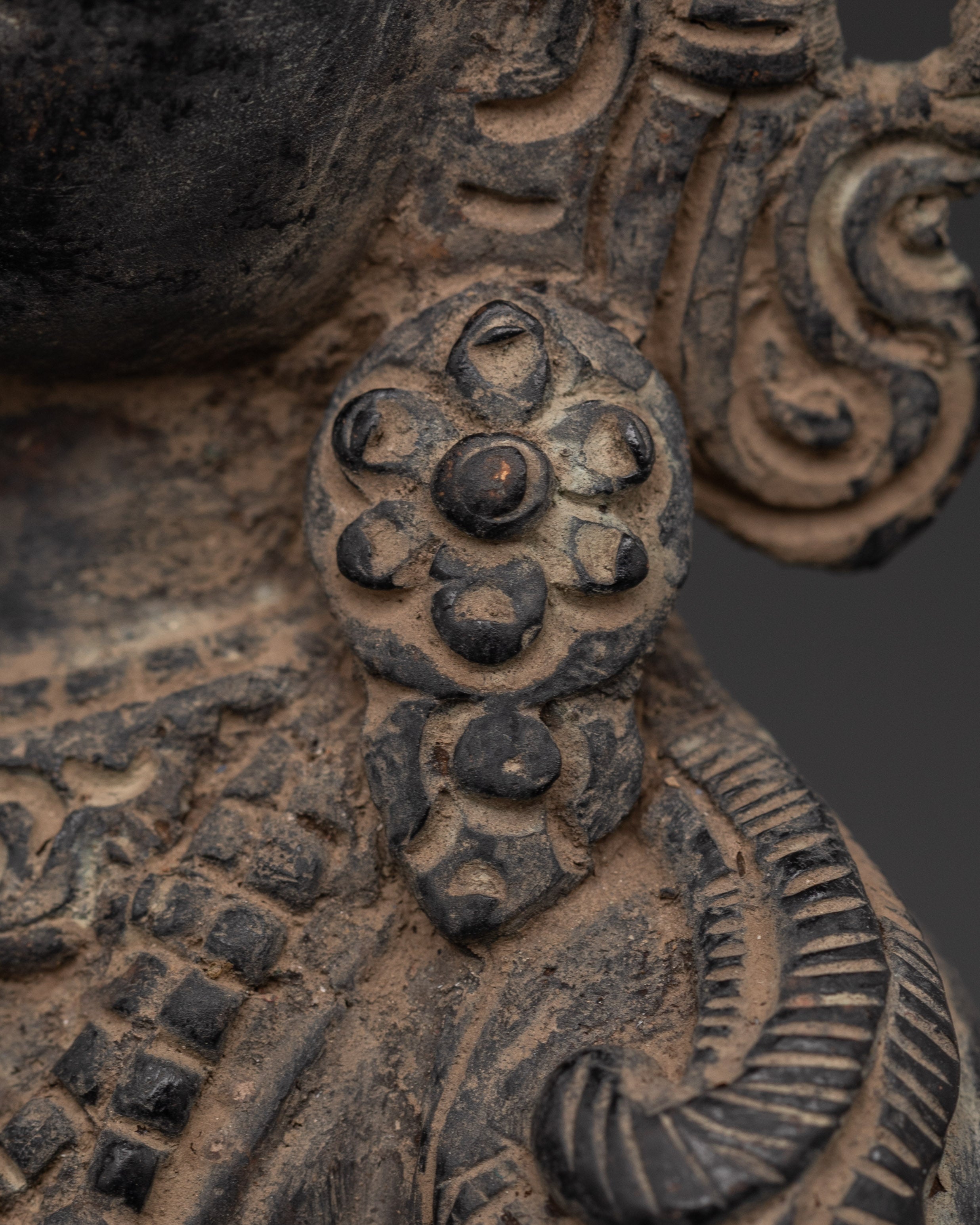 Tibetan Vajrasattva Purity Deity Statue | Enlightened Presence for Karma Healing