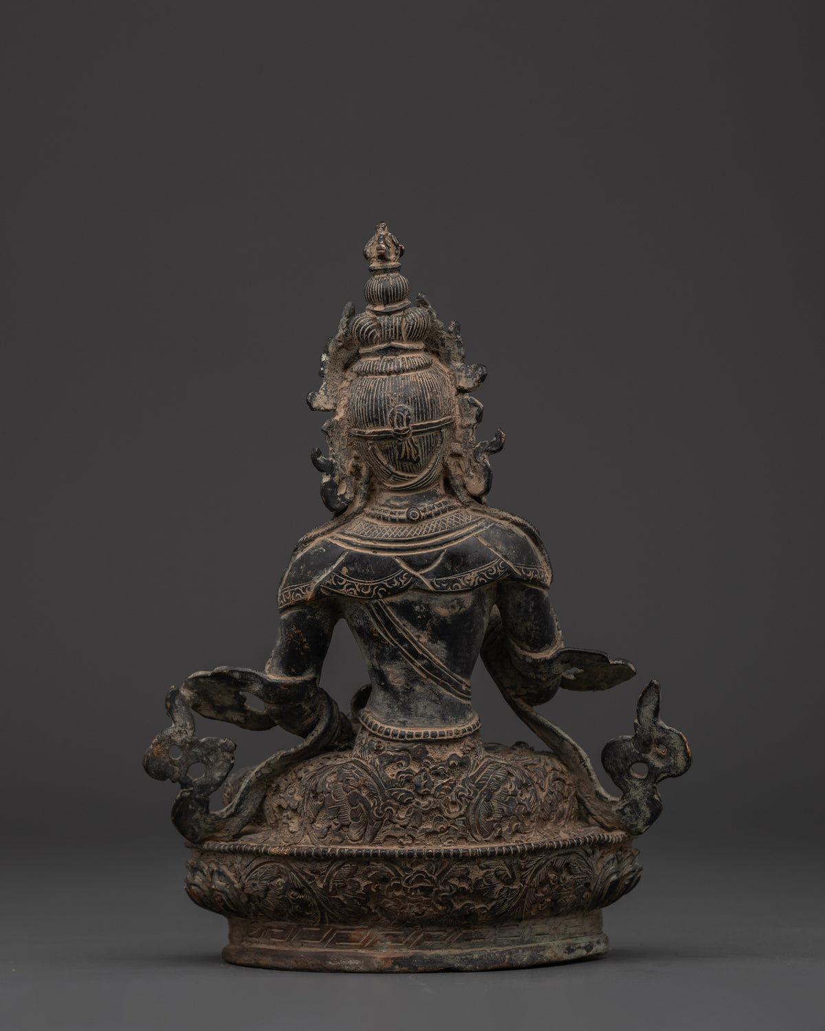 Tibetan Vajrasattva Purity Deity Statue | Enlightened Presence for Karma Healing