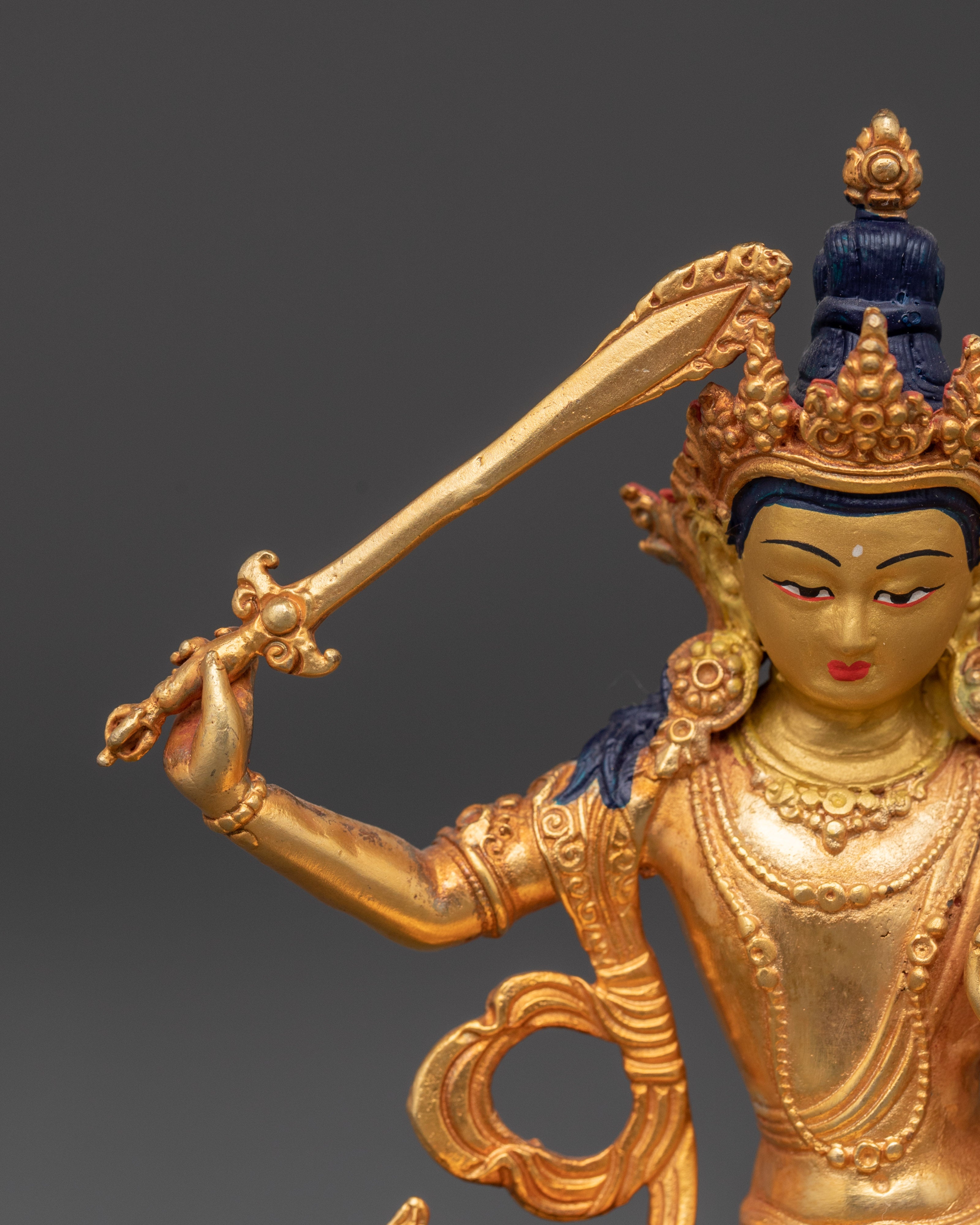 Manjushri Spiritual Statue | A Symbol of Wisdom and Enlightenment