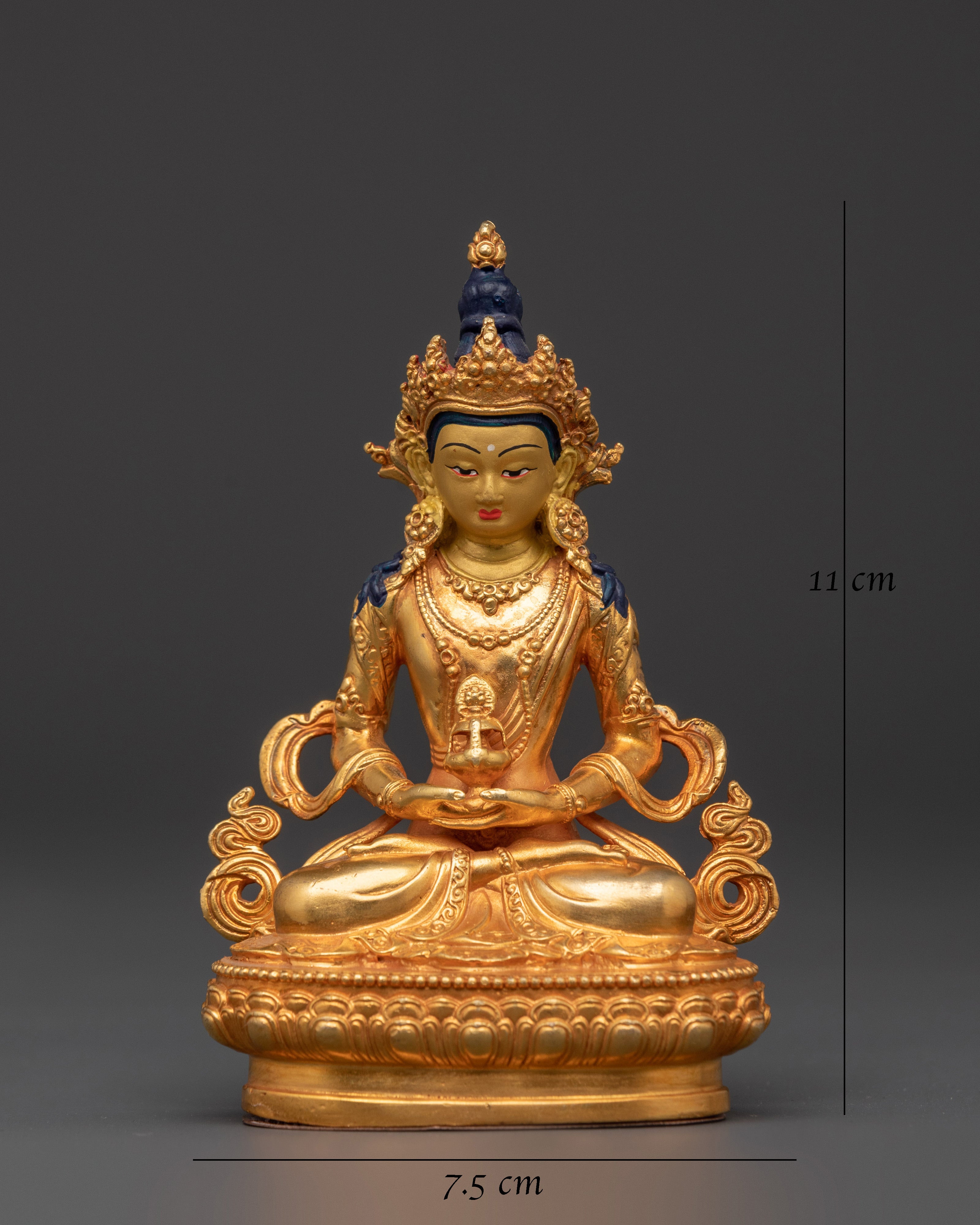 Handcrafted Amitayus Buddha Statue  | Symbol of Longevity and Prosperity