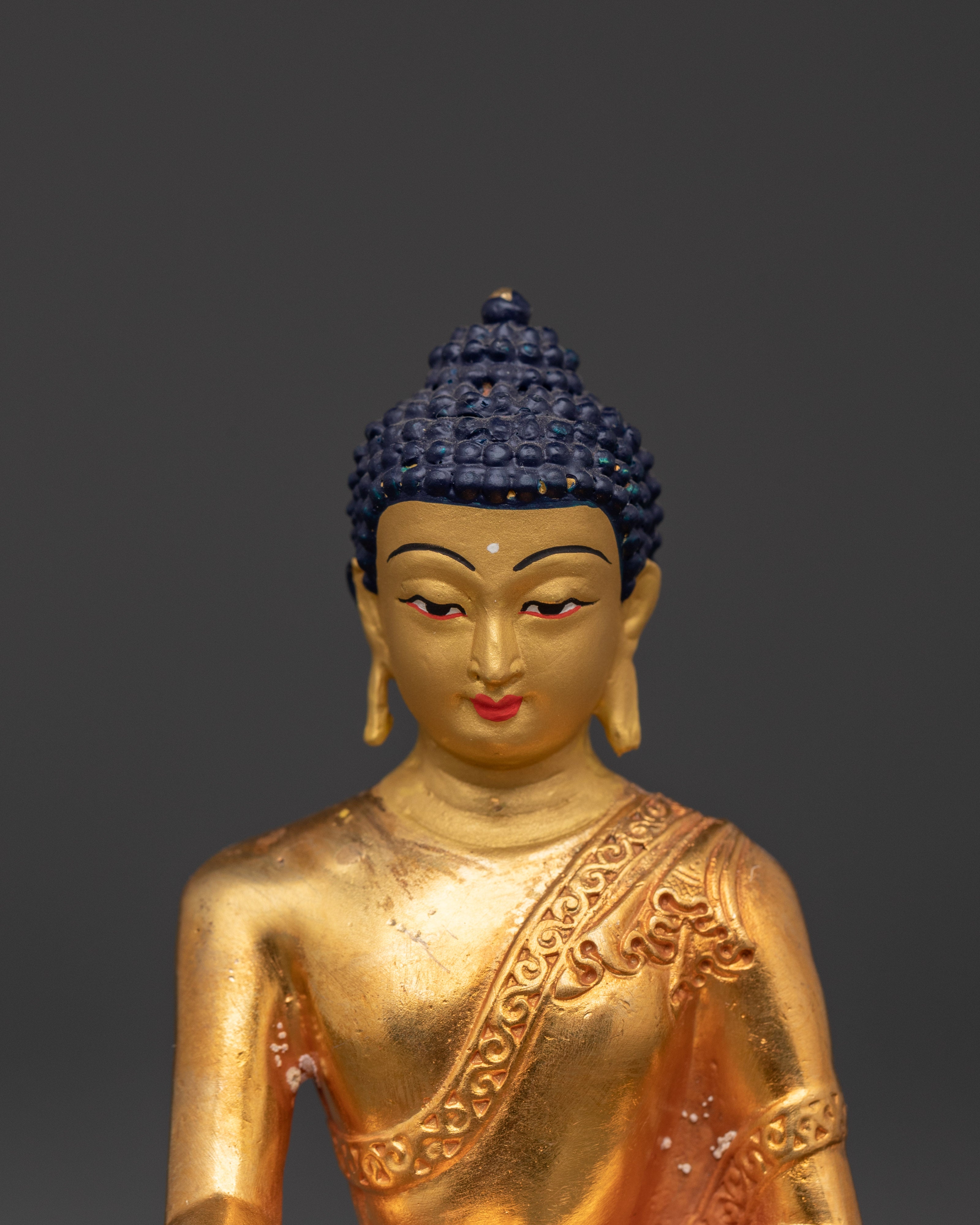 Shakyamuni Buddha Peaceful Decor Statue | Meditation & Enlightenment Symbol