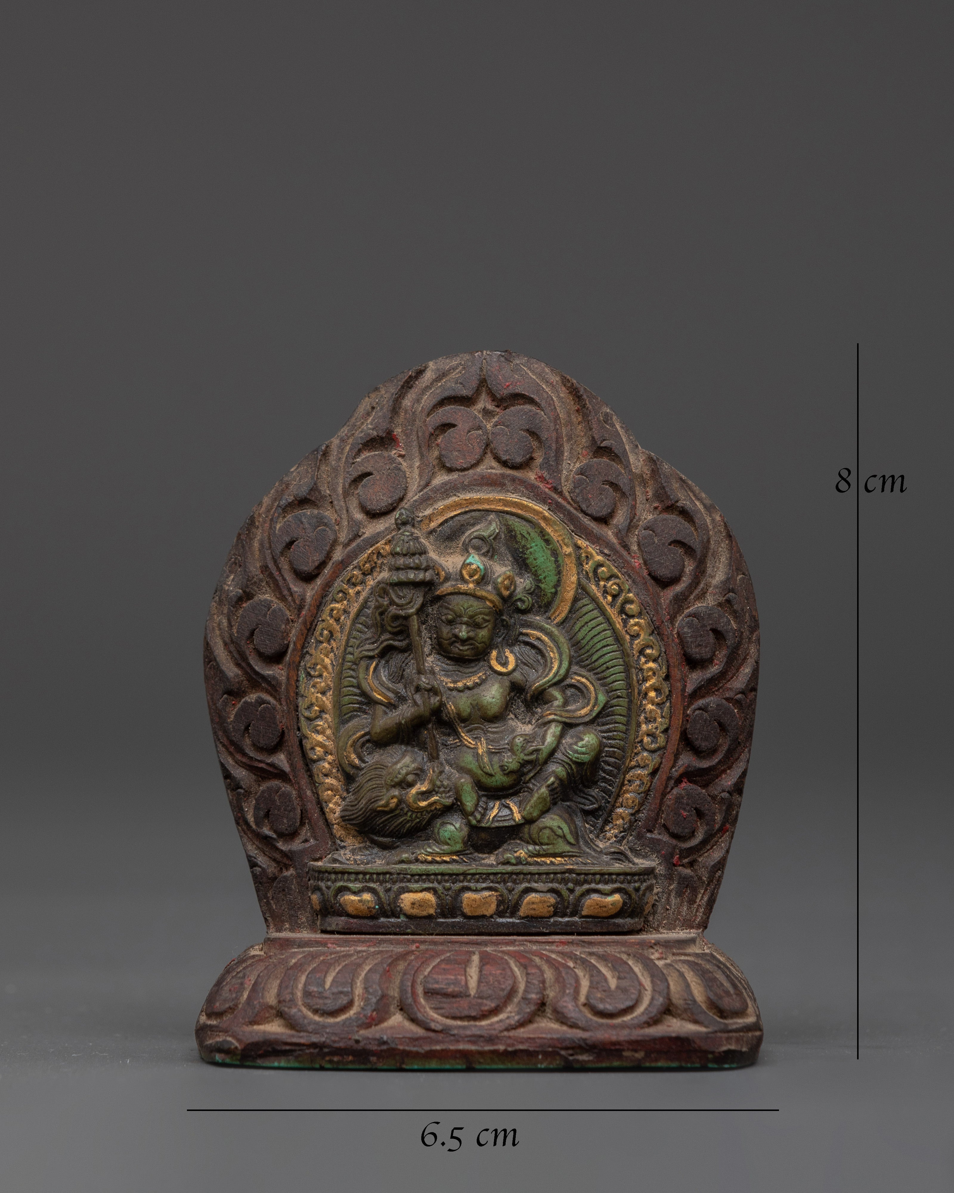 Namtoshe Wooden Statue | Spiritual Decor for Wealth & Abundance