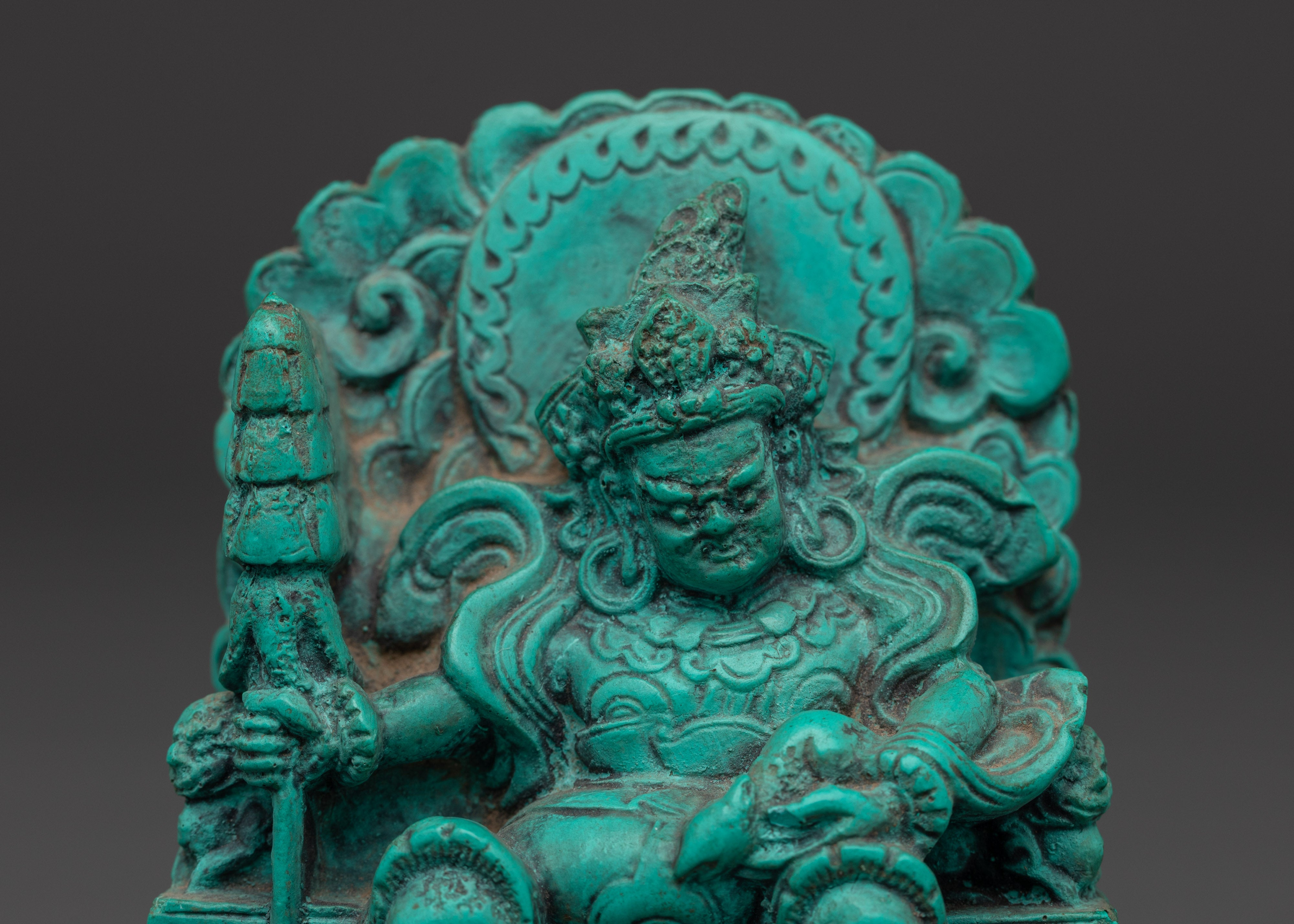 Vaisravana Wealth Deity Statue | Tibetan Buddhist Sculpture