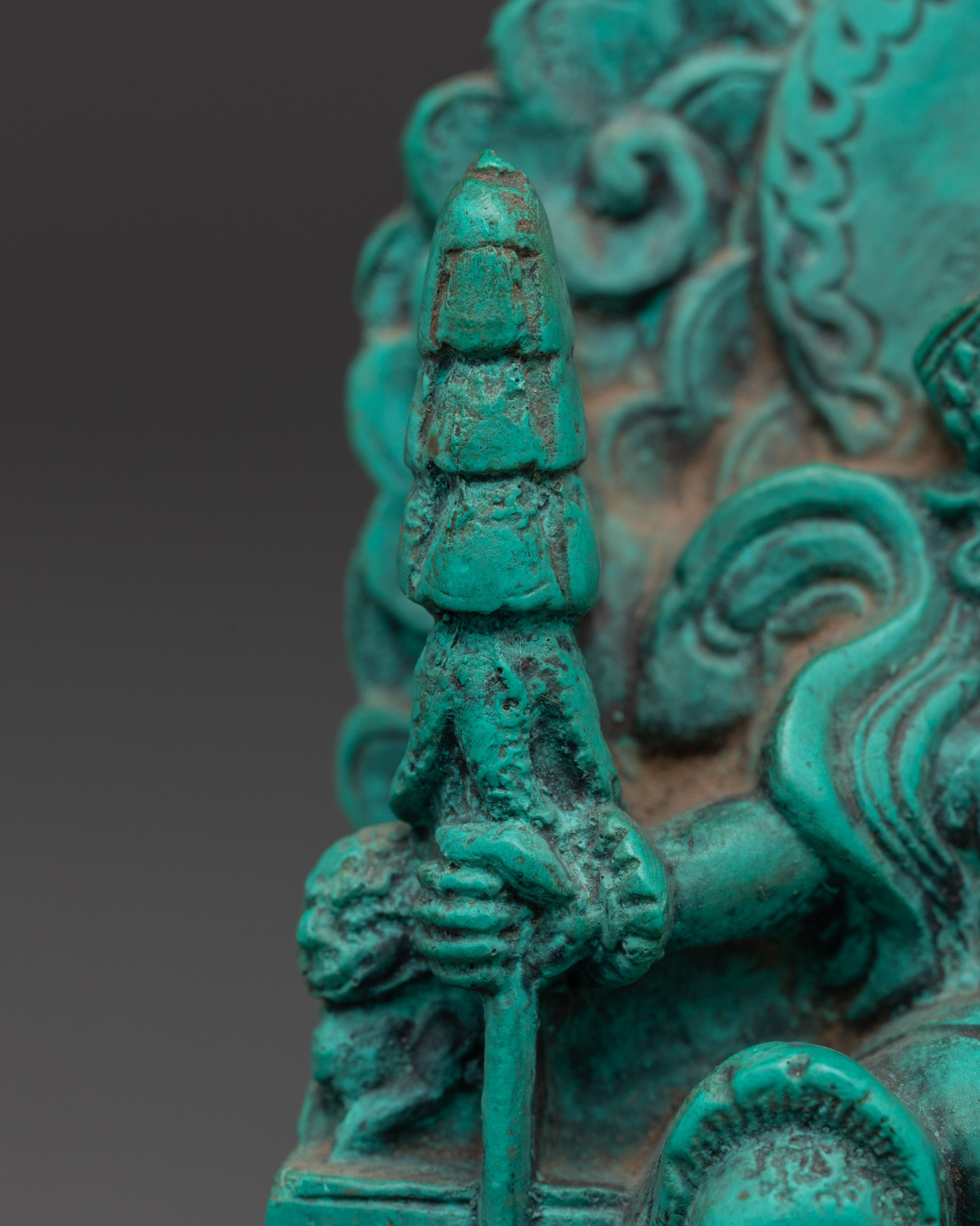 Vaisravana Wealth Deity Statue | Tibetan Buddhist Sculpture