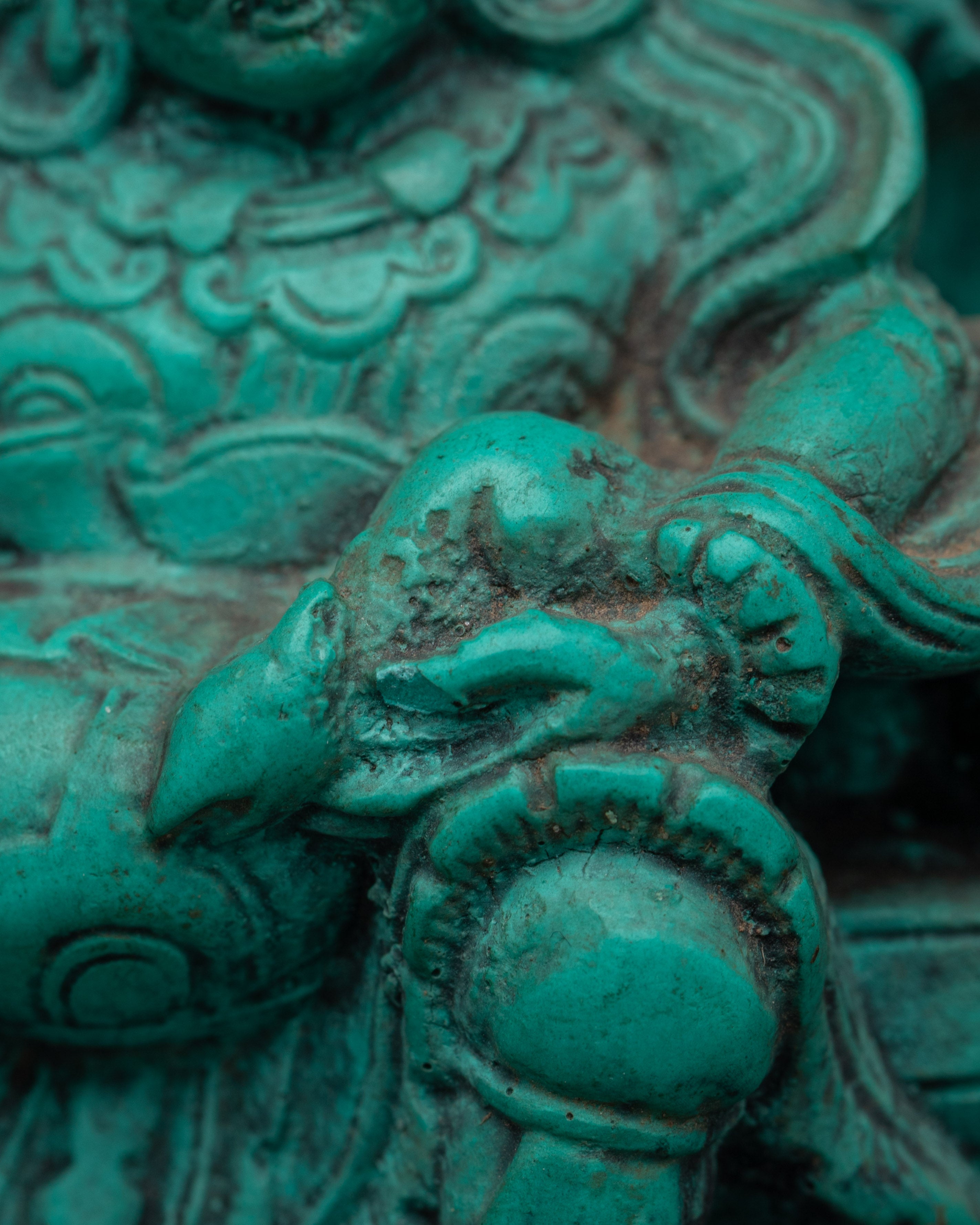 Vaisravana Wealth Deity Statue | Tibetan Buddhist Sculpture
