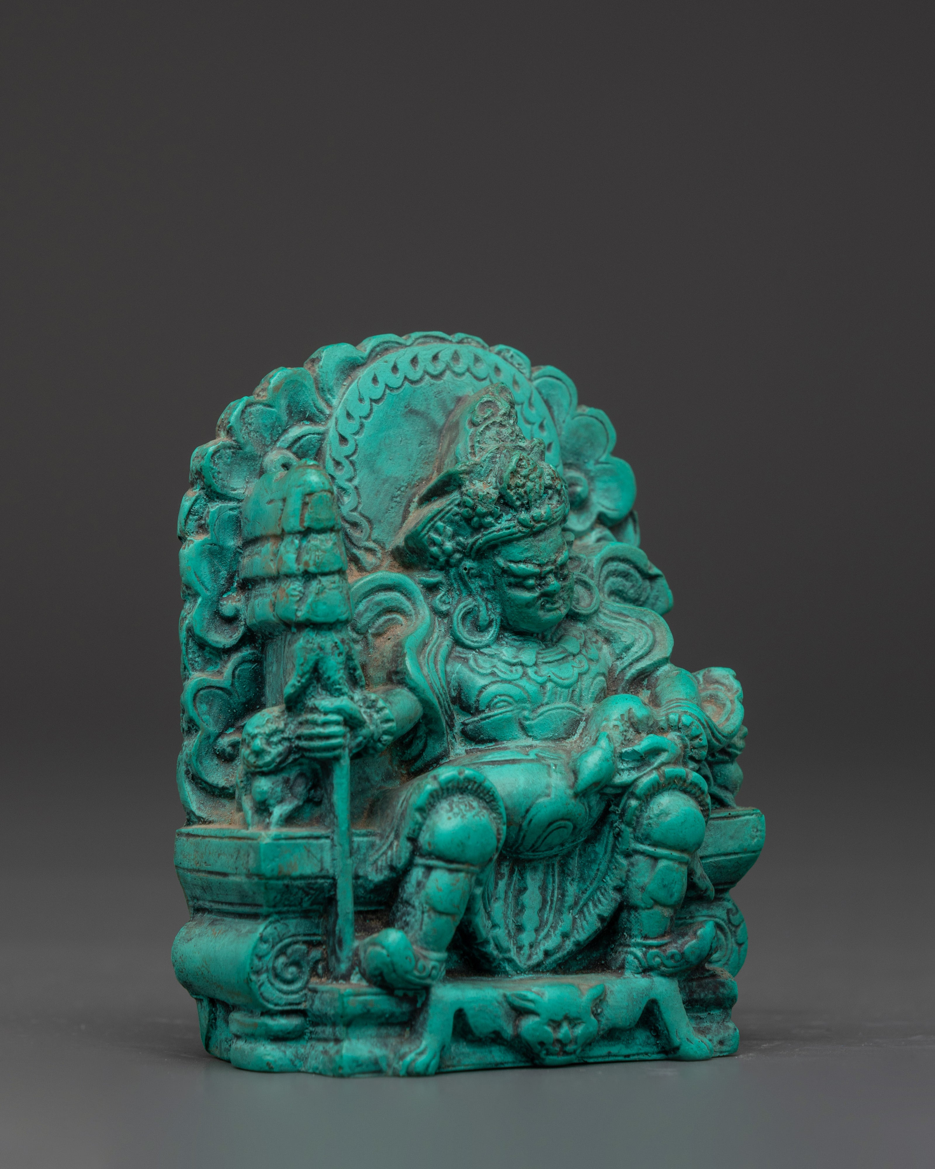 Vaisravana Wealth Deity Statue | Tibetan Buddhist Sculpture