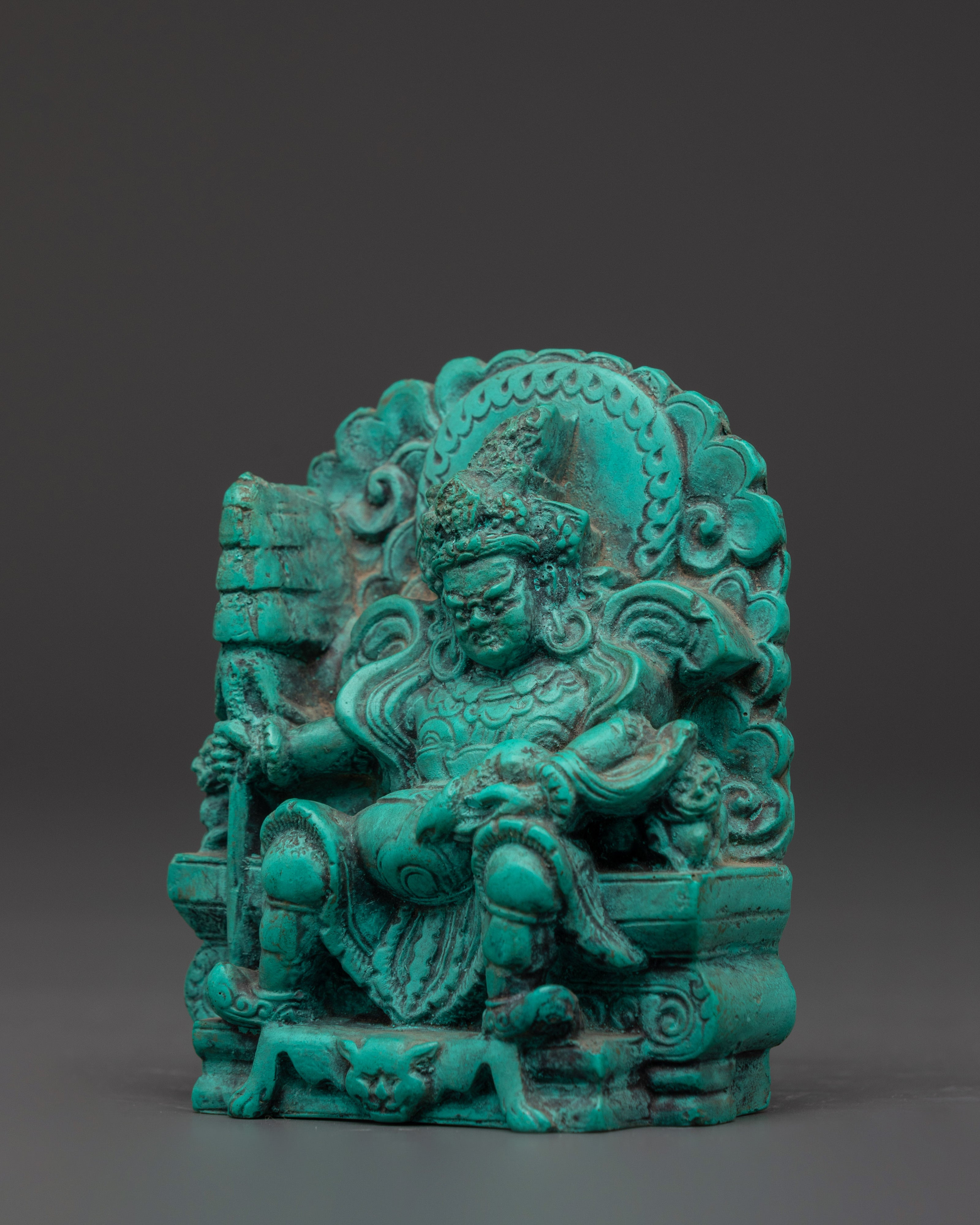 Vaisravana Wealth Deity Statue | Tibetan Buddhist Sculpture