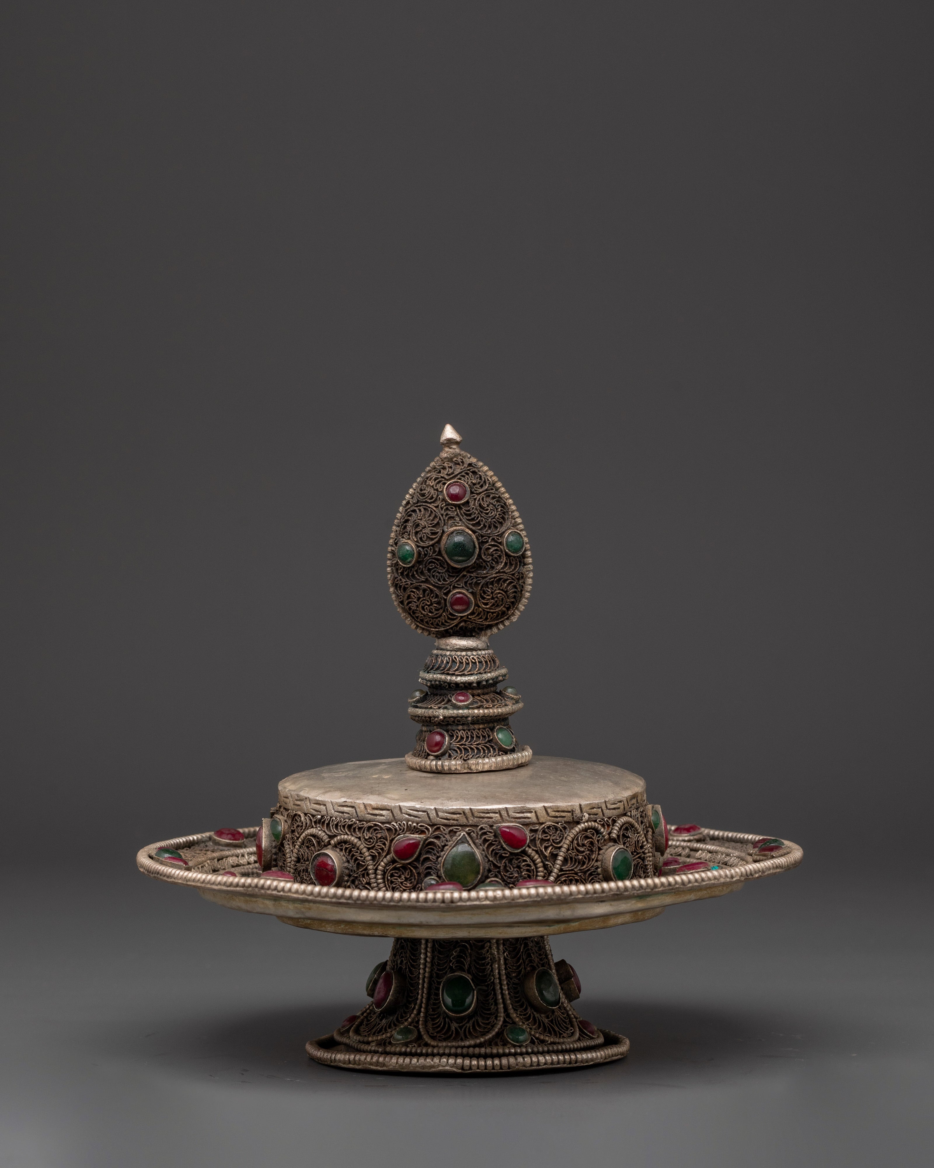 Tibetan Ritual Mandala Offering Set  | Spiritual Offering Set