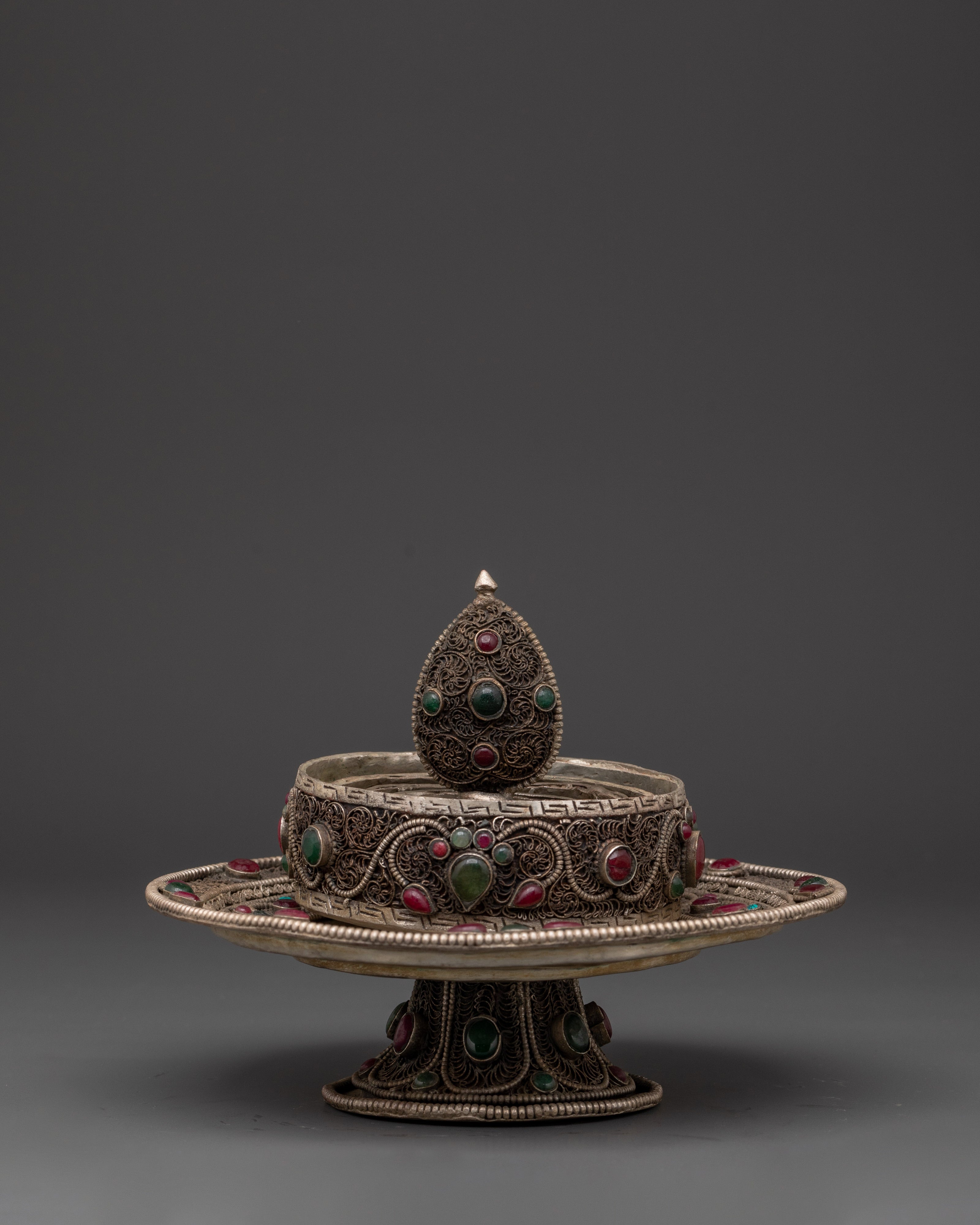 Tibetan Ritual Mandala Offering Set  | Spiritual Offering Set