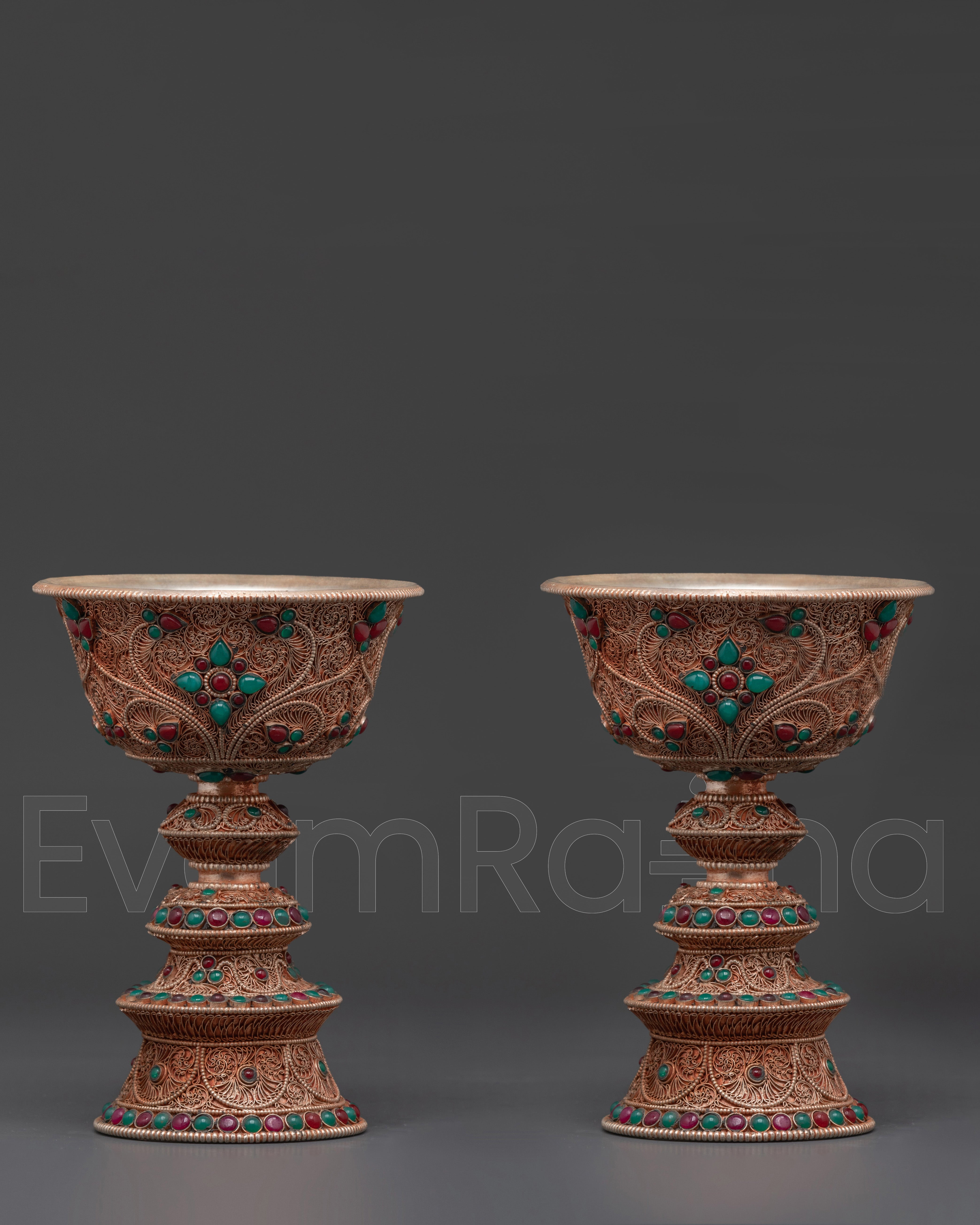  Butter Lamps Set 