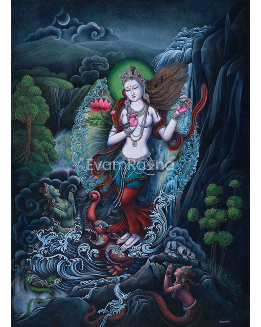 Ganga Goddess Giclee Print