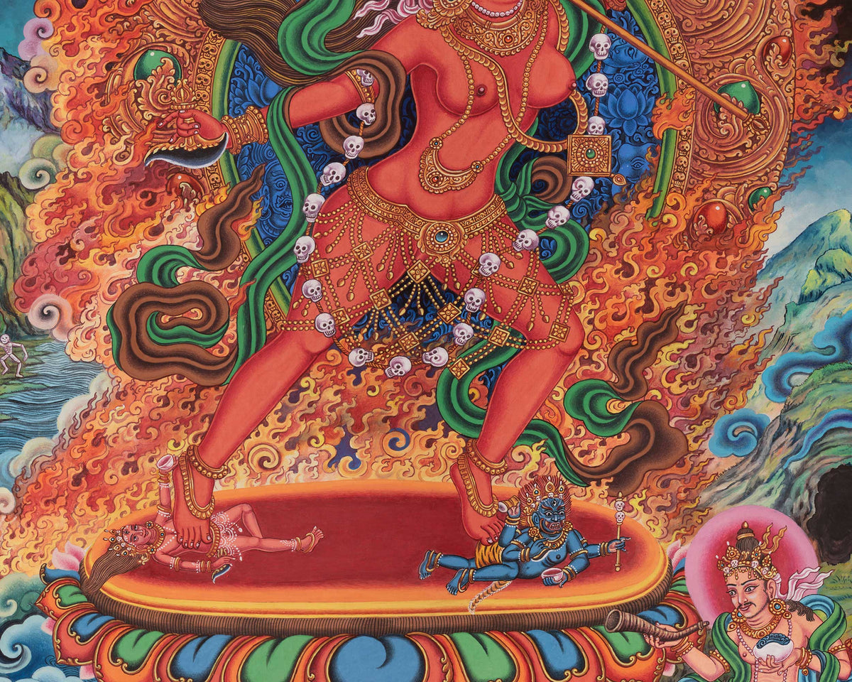 Vajrayogini Sacred Artwork | The Tantric Goddess of Wisdom and Transformation