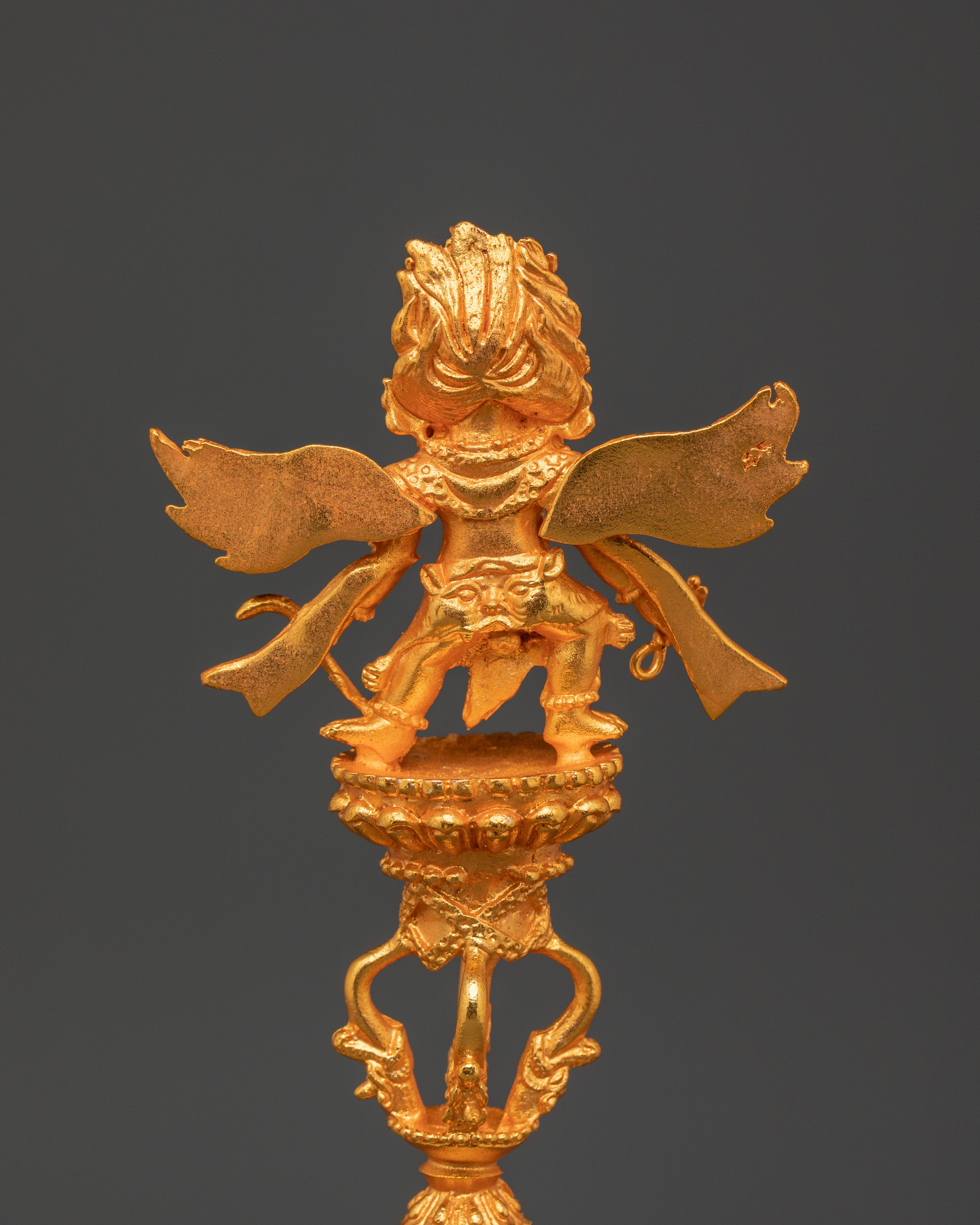 Tantric Deity Weapon Phurba with Garuda for Ritual and Protection