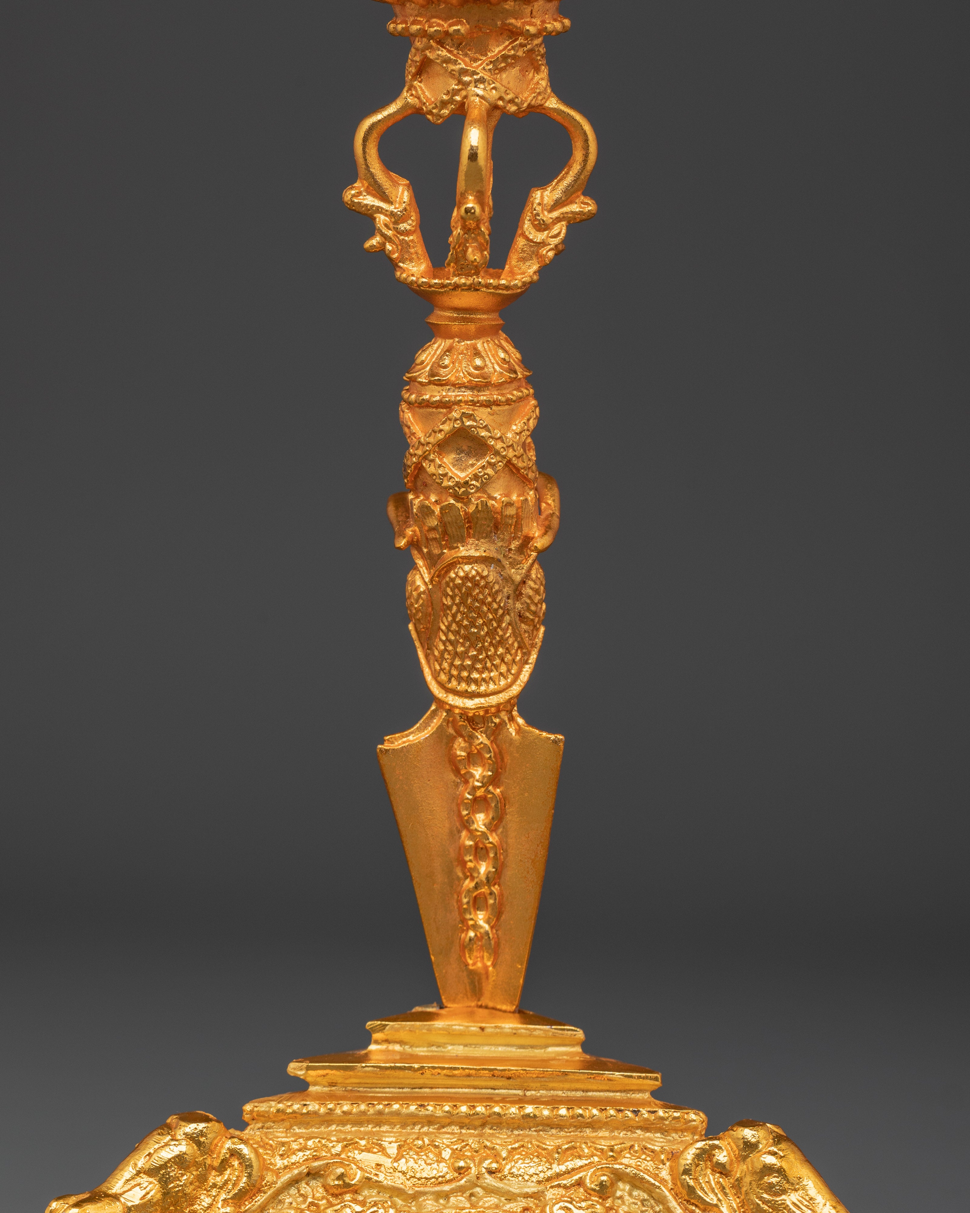 Tantric Deity Weapon Phurba with Garuda for Ritual and Protection