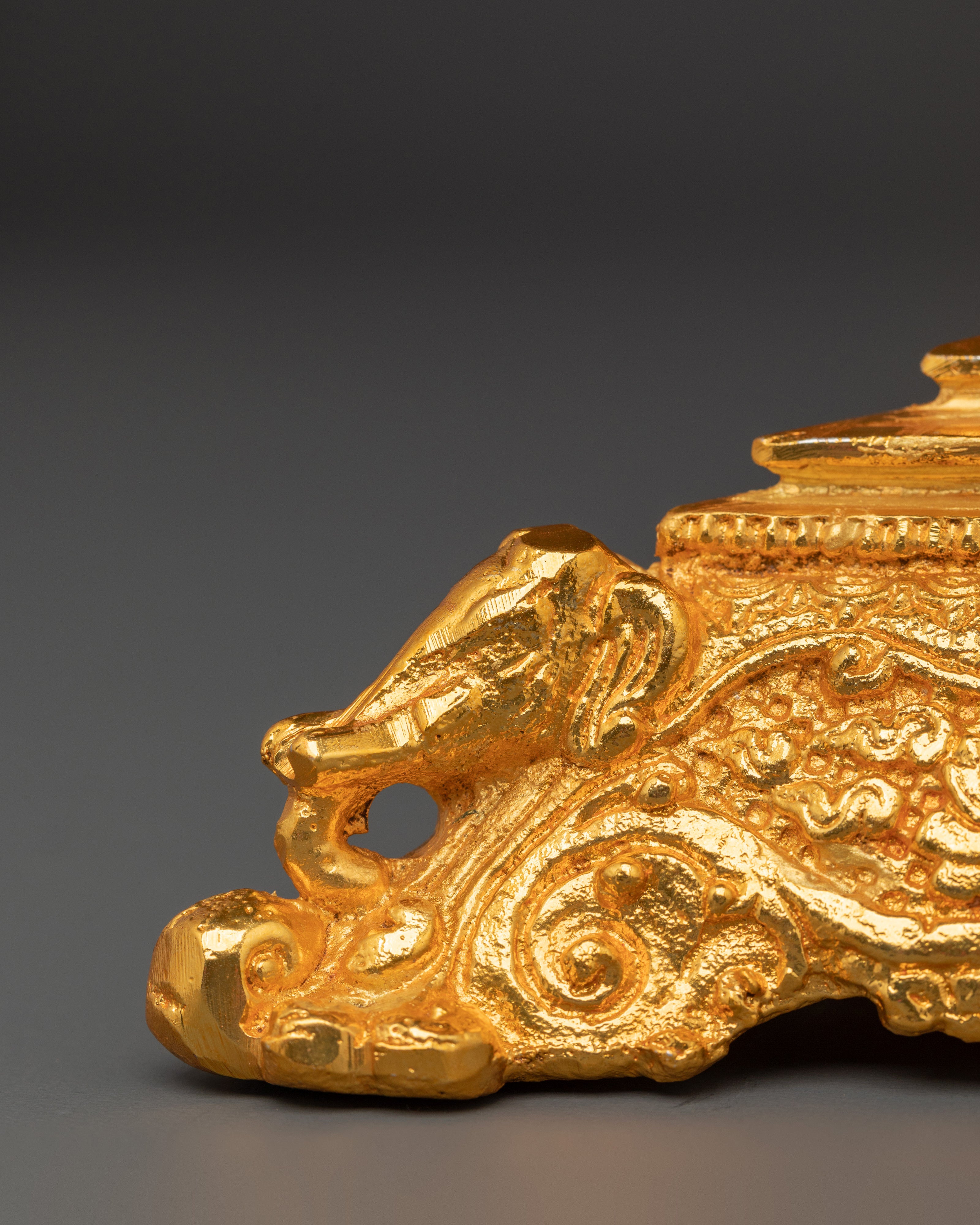 Tantric Deity Weapon Phurba with Garuda for Ritual and Protection