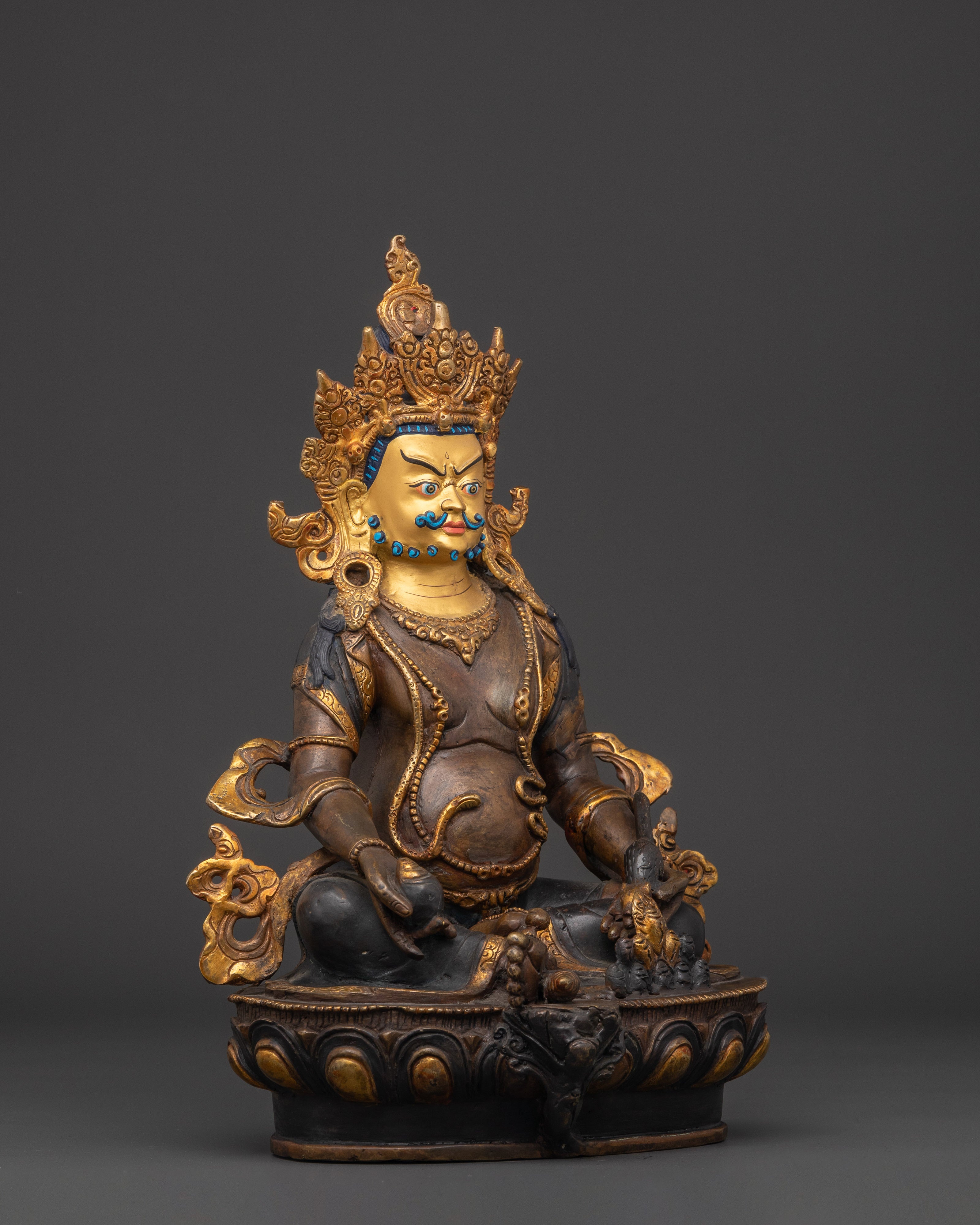 Rich Fortune Dzambhala Statue | Buddhist Wealth Deity