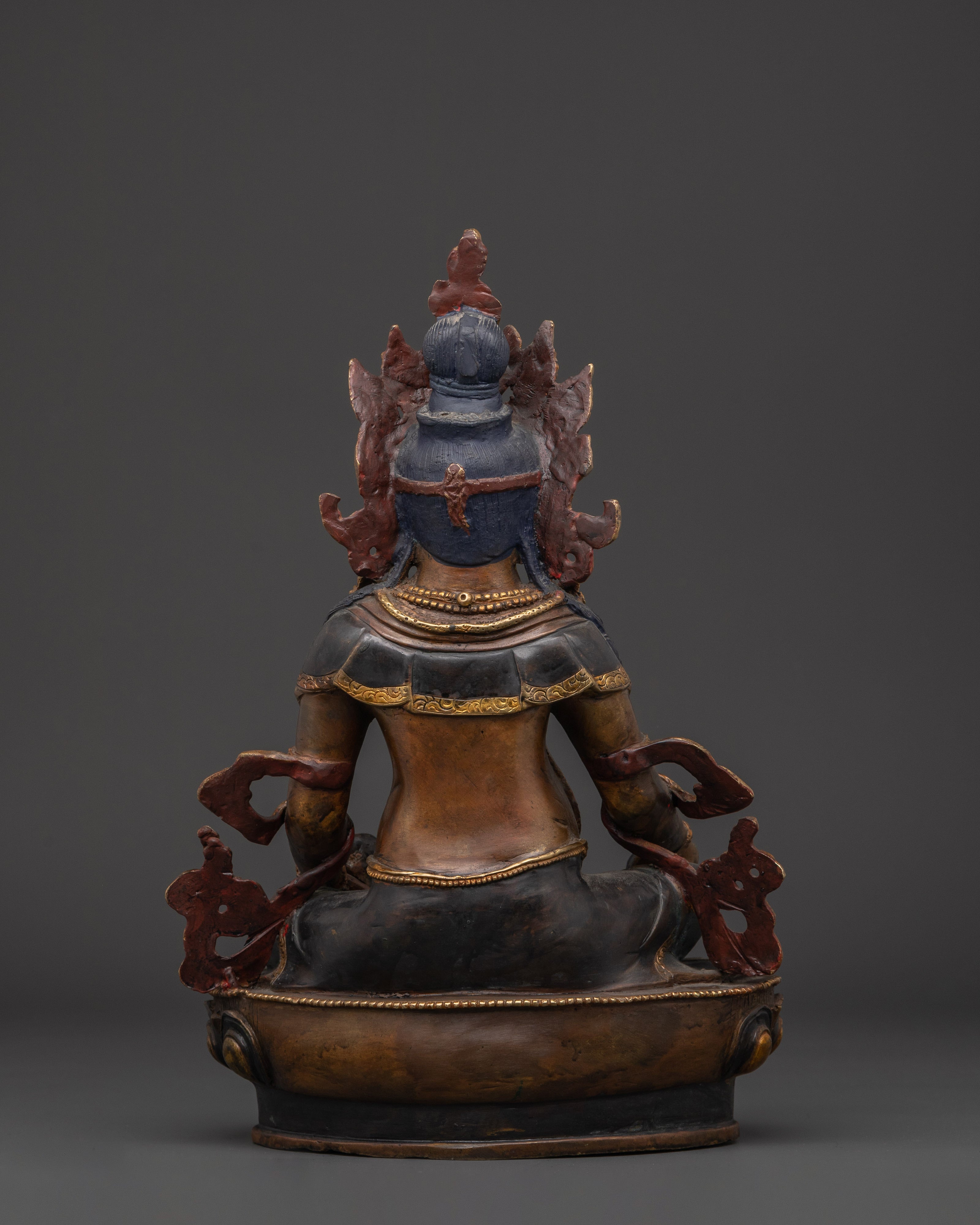 Rich Fortune Dzambhala Statue | Buddhist Wealth Deity