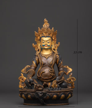 Rich Fortune Dzambhala Statue | Buddhist Wealth Deity