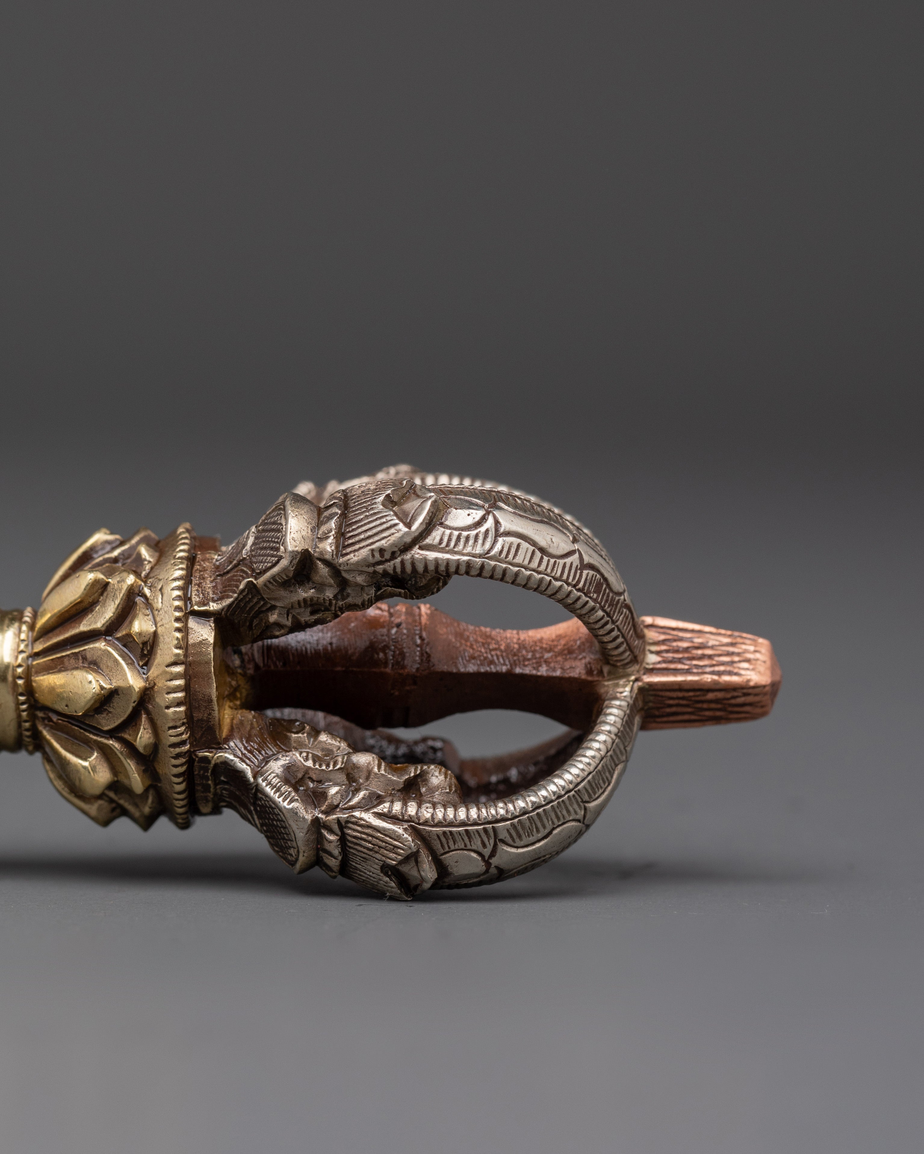 Handmade Tibetan Bell and Dorje Set | Ritual Tools for Meditation and Puja