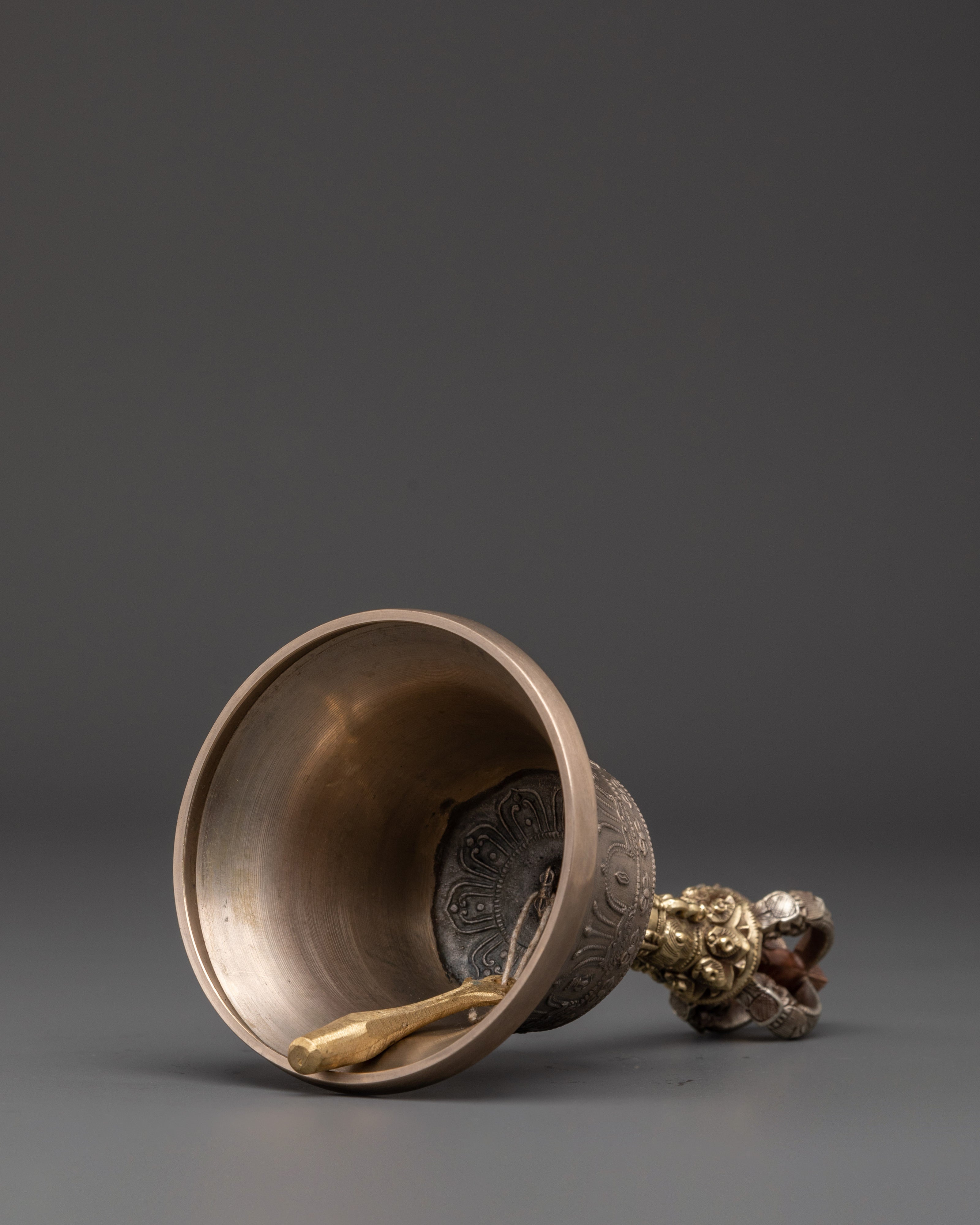 Handmade Tibetan Bell and Dorje Set | Ritual Tools for Meditation and Puja