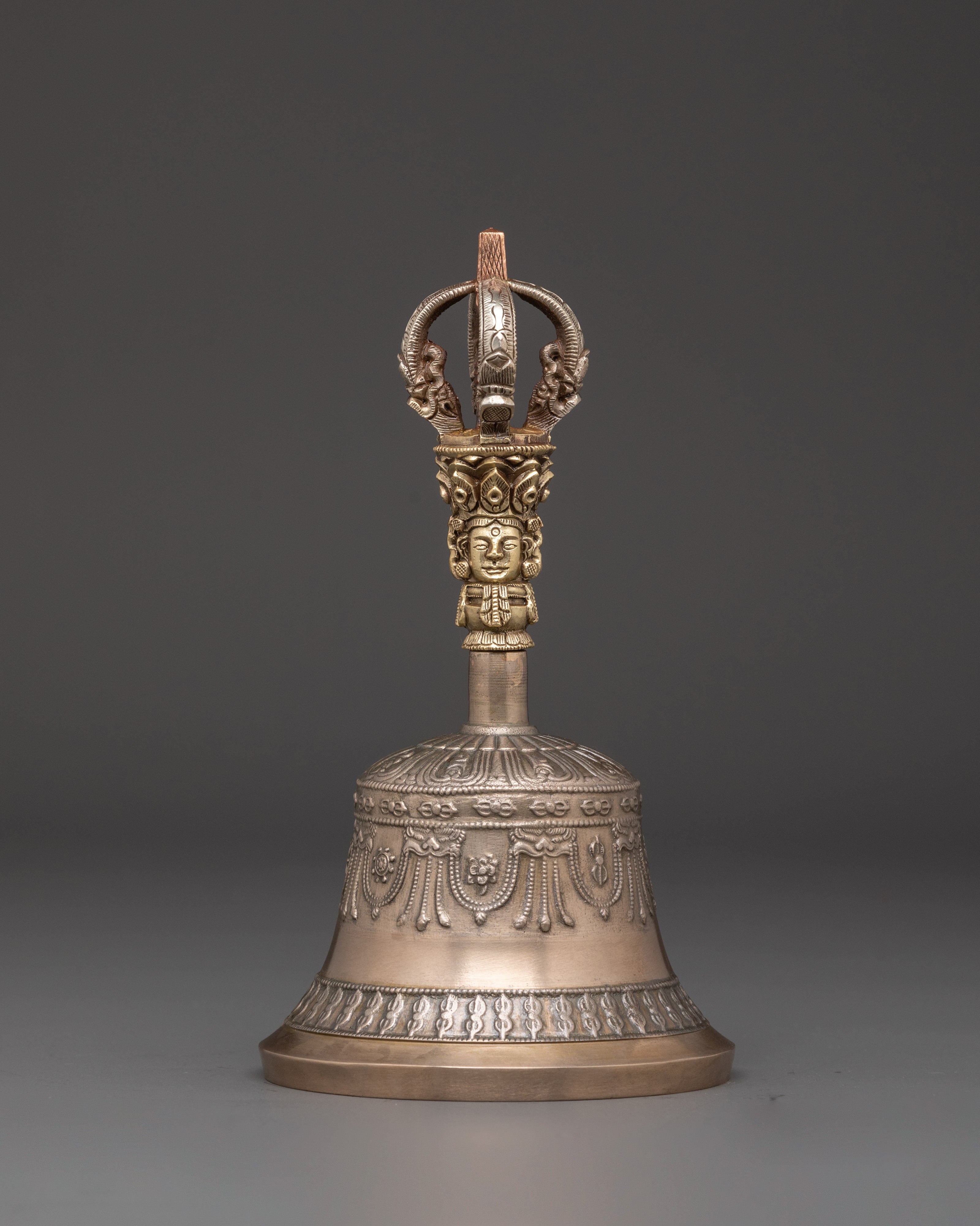 Handmade Tibetan Bell and Dorje Set | Ritual Tools for Meditation and Puja