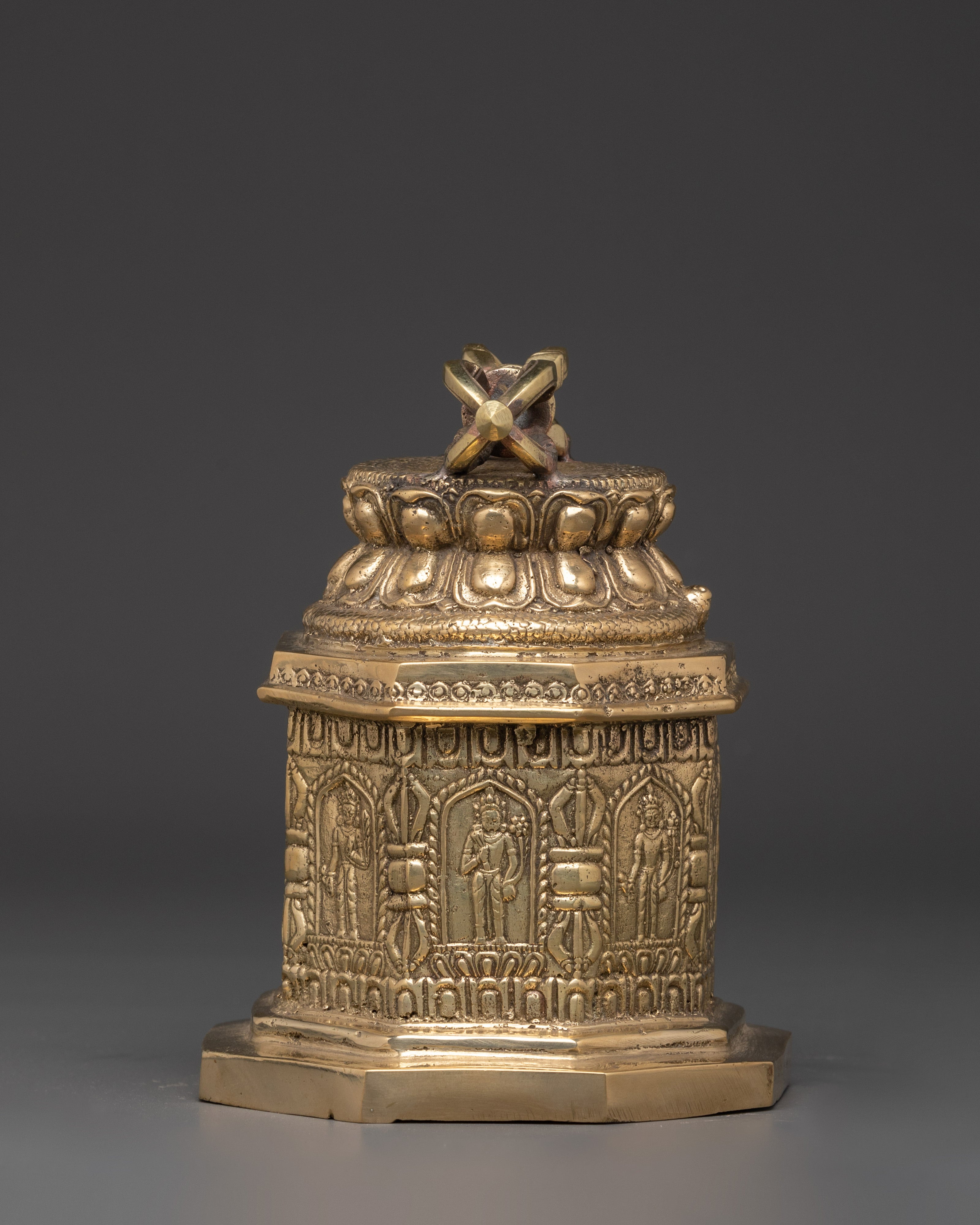 Stupa Buddhist Artifact |  Ideal for Meditation & Home Shrines
