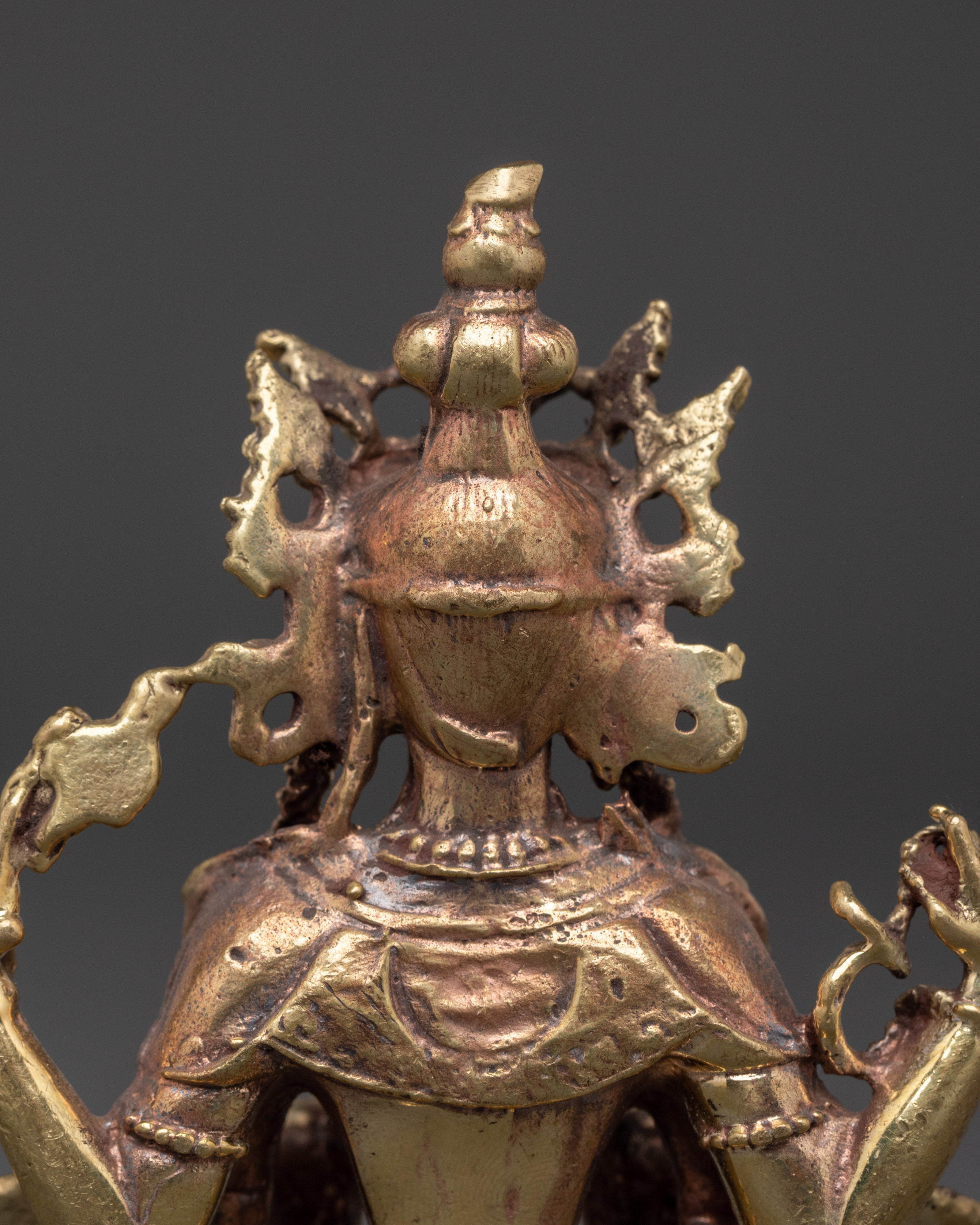 Four Armed Deity Chenrezig Statue | Traditionally Crafted Zen Art