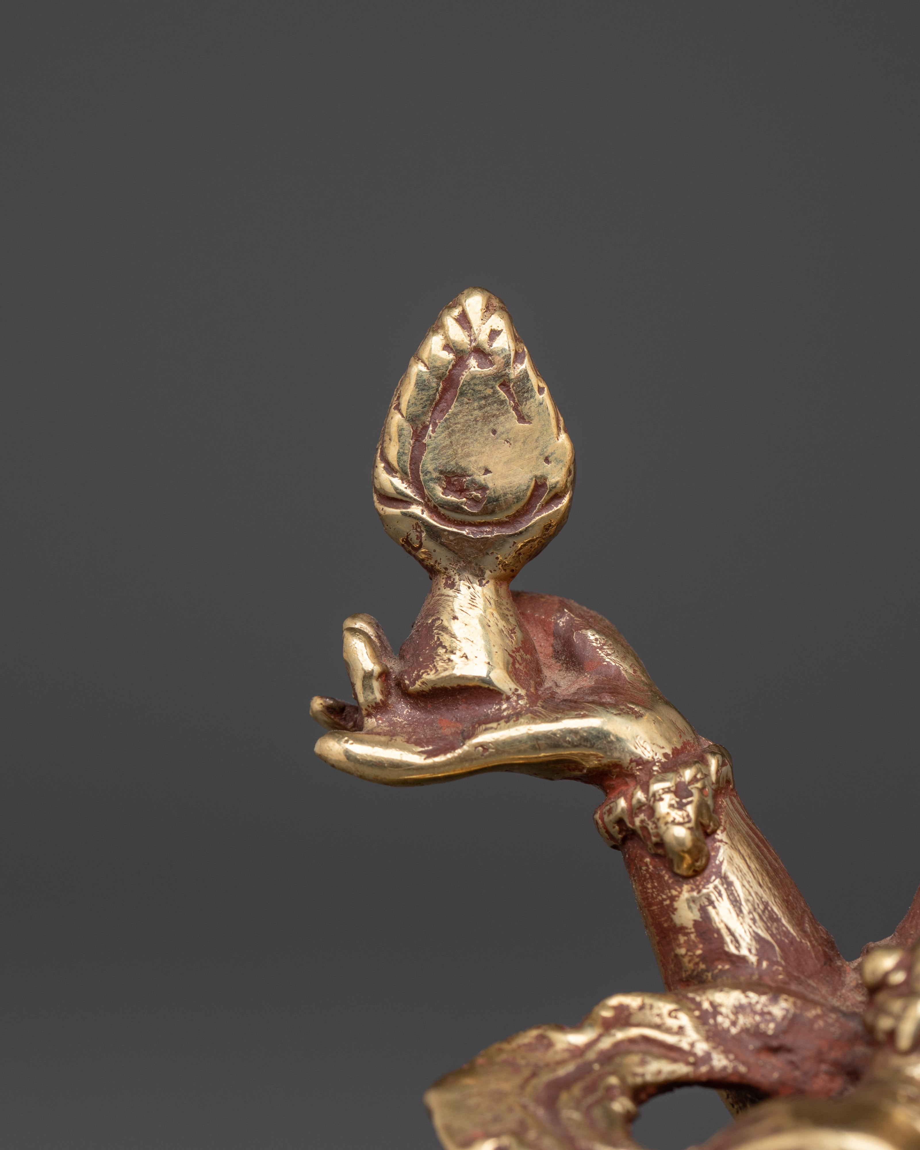Handcrafted Brass Laxmi Devi Statue | Hindu Goddess of Prosperity