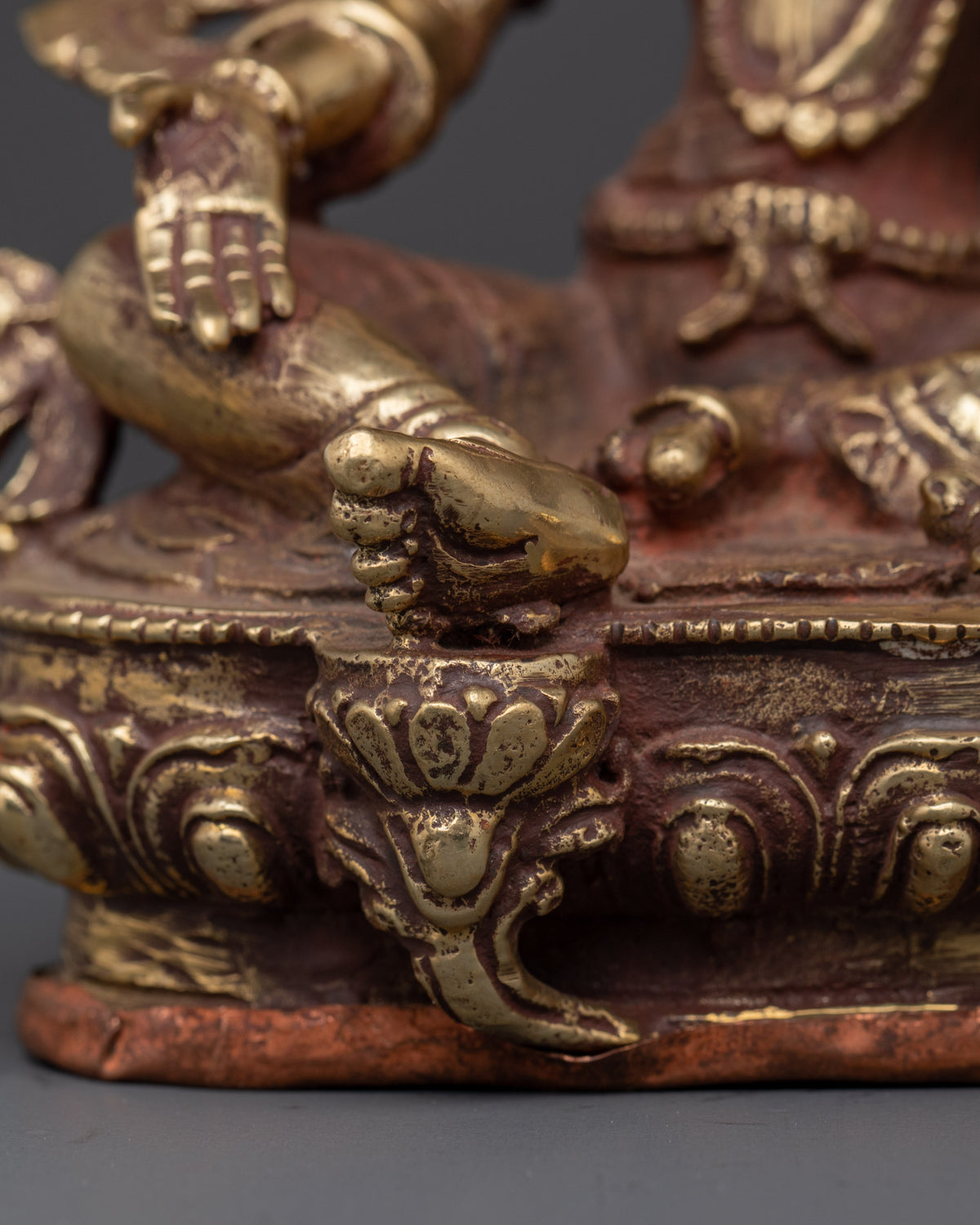 Handcrafted Brass Laxmi Devi Statue | Hindu Goddess of Prosperity