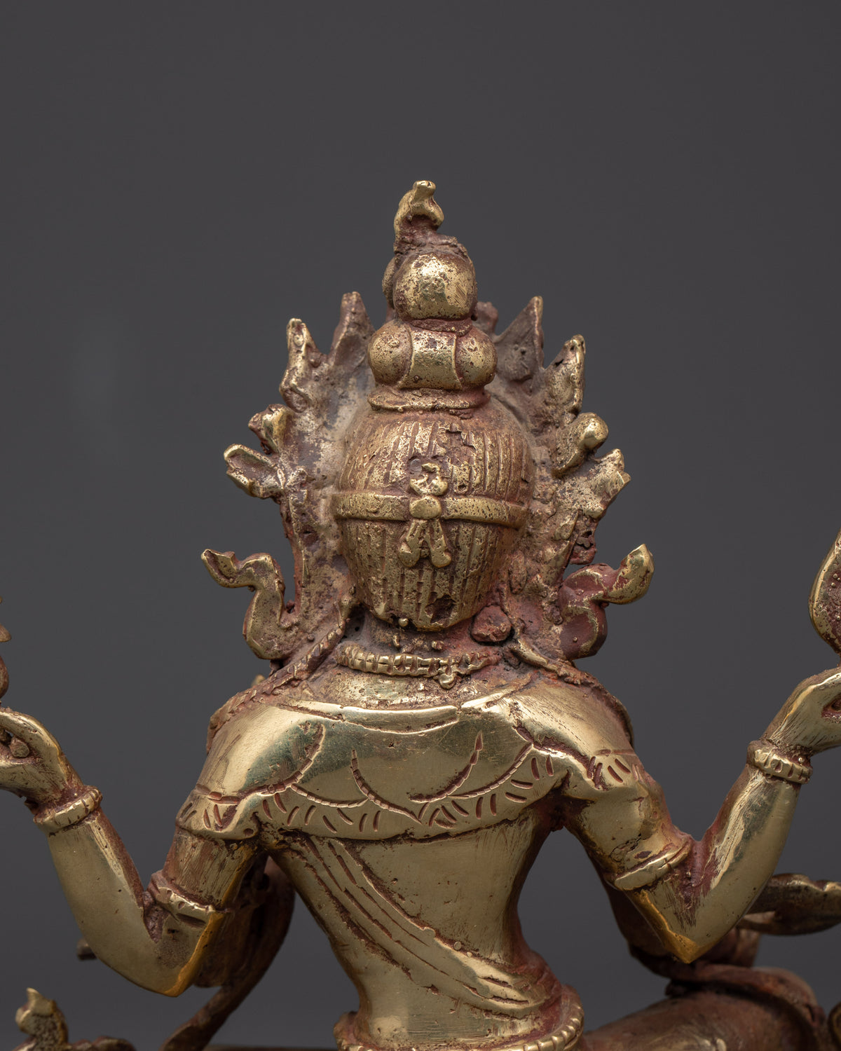 Handcrafted Laxmi Deity Figurine | Brass Hindu Goddess Statue for Prosperity