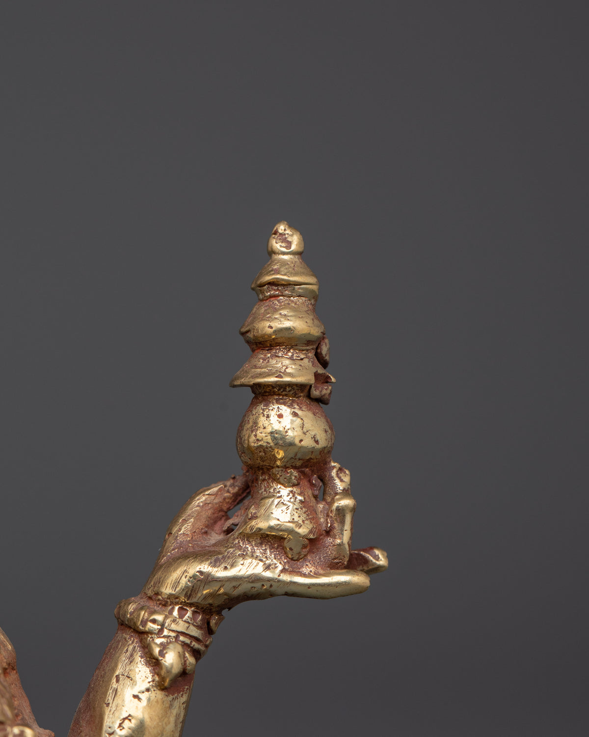 Handcrafted Laxmi Deity Figurine | Brass Hindu Goddess Statue for Prosperity